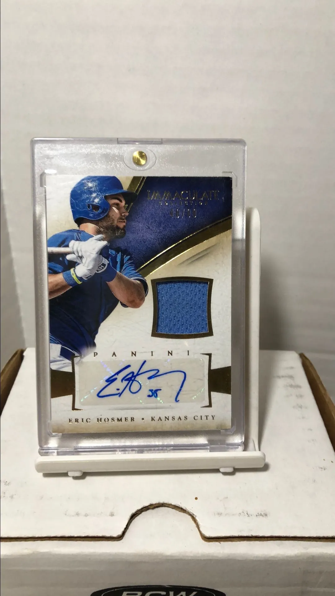 Product image for Eric Hosmer 2014 Immaculate Patch Auto /99
