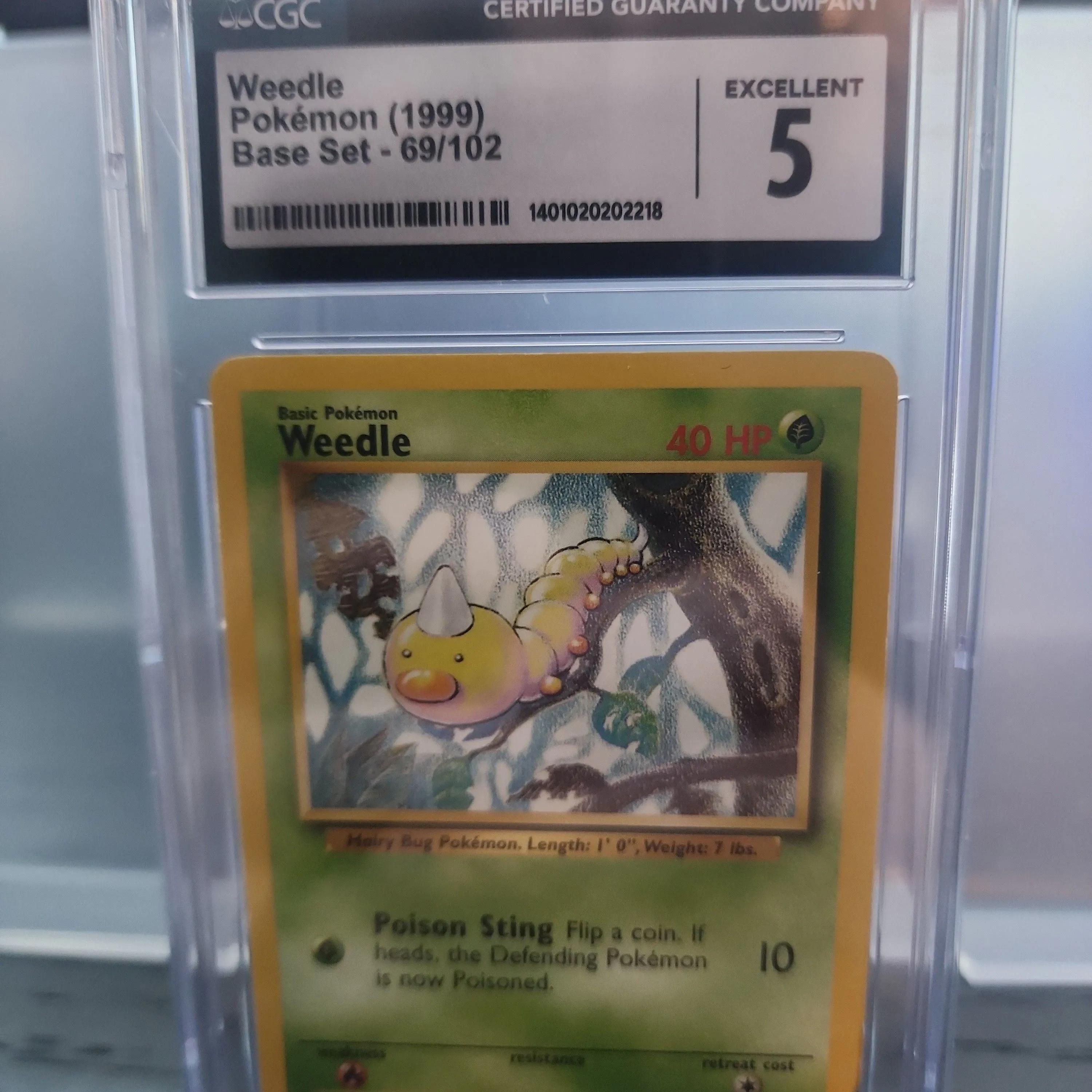 Product image for WEEDLE BASE SET CGC 5