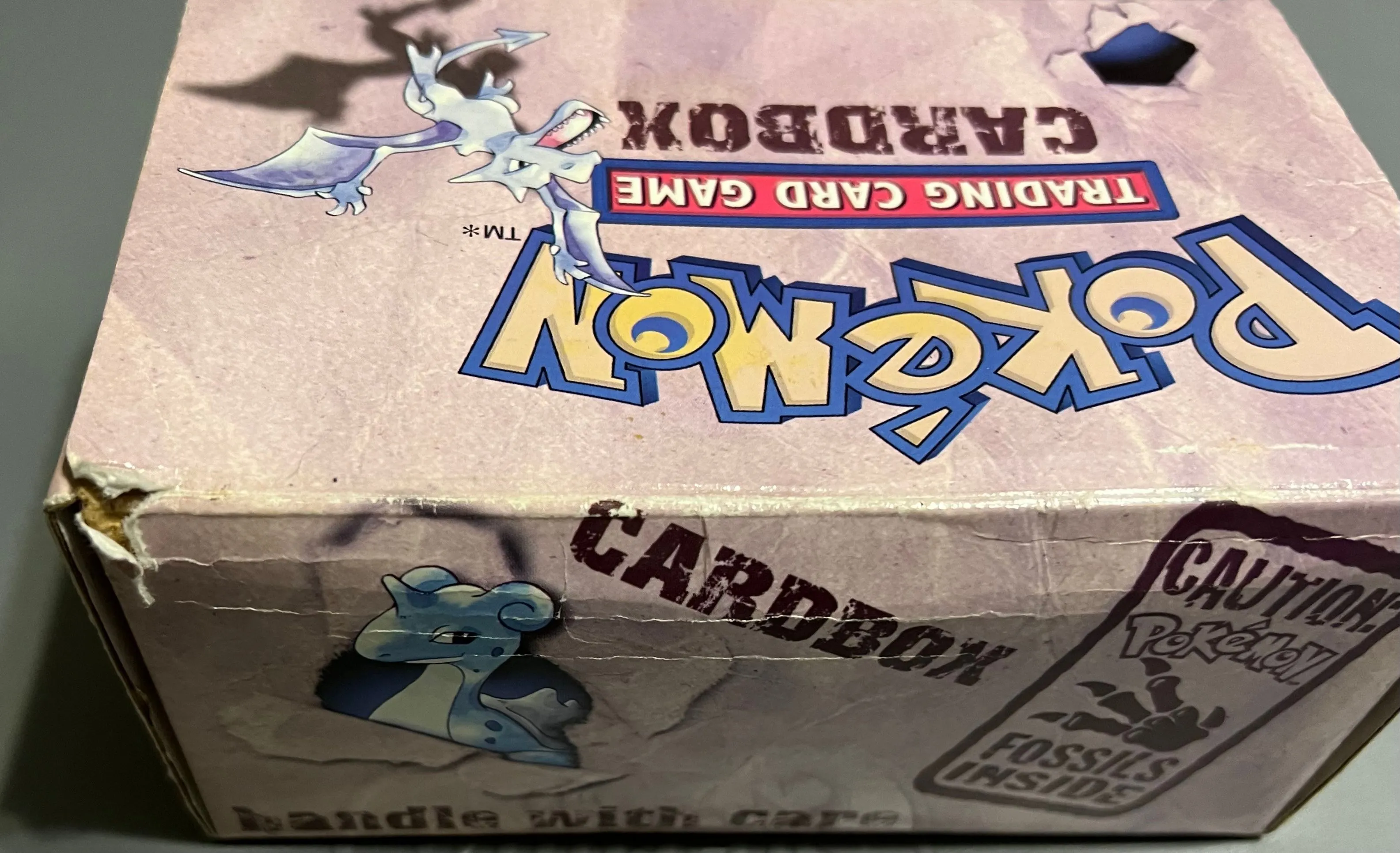 Pokemon Fossil Card Box (Damaged)  Whatnot: Shop, Sell, Connect