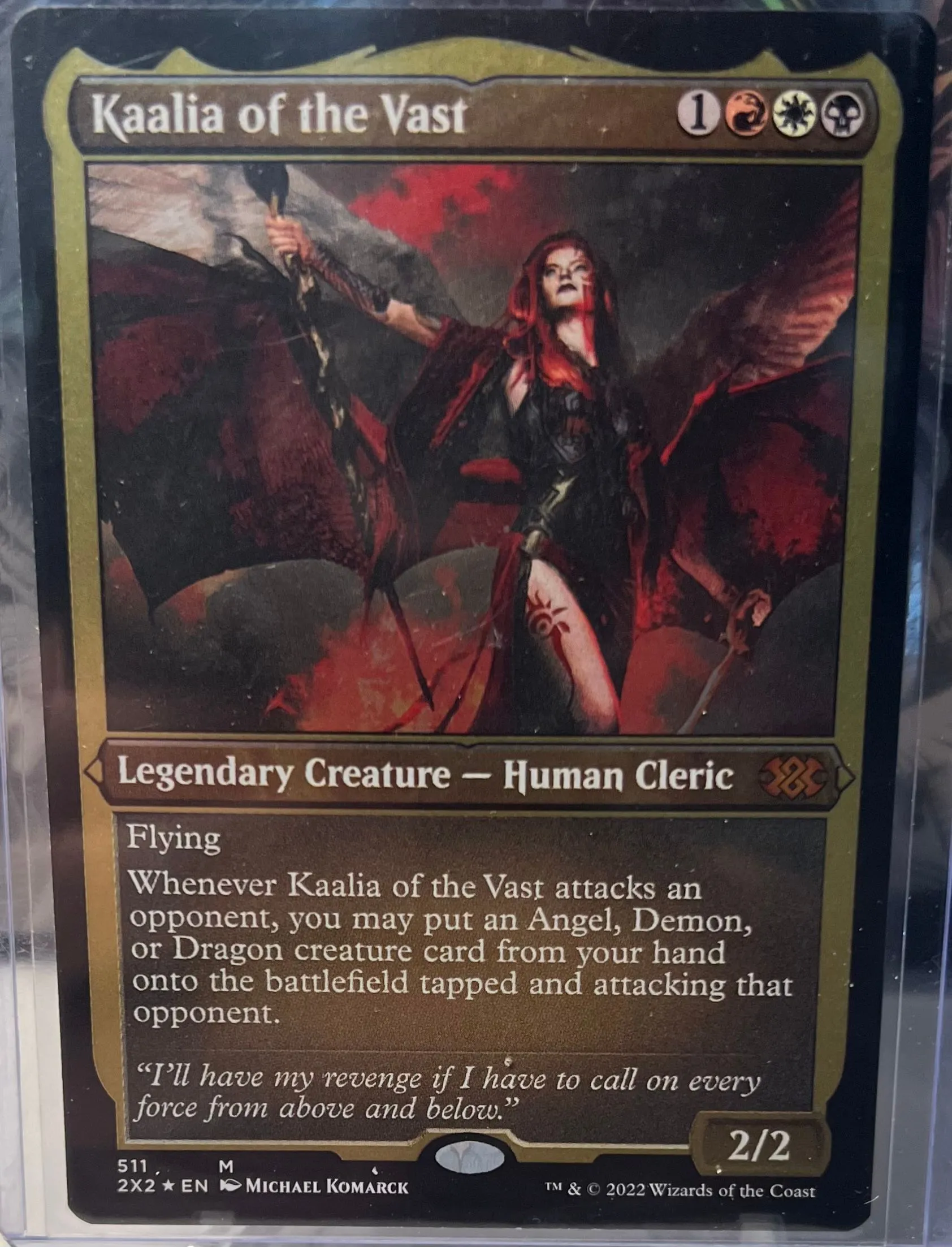Product image for Single: Kaalia of the Vast (Foil Etched) - Double Masters 2022