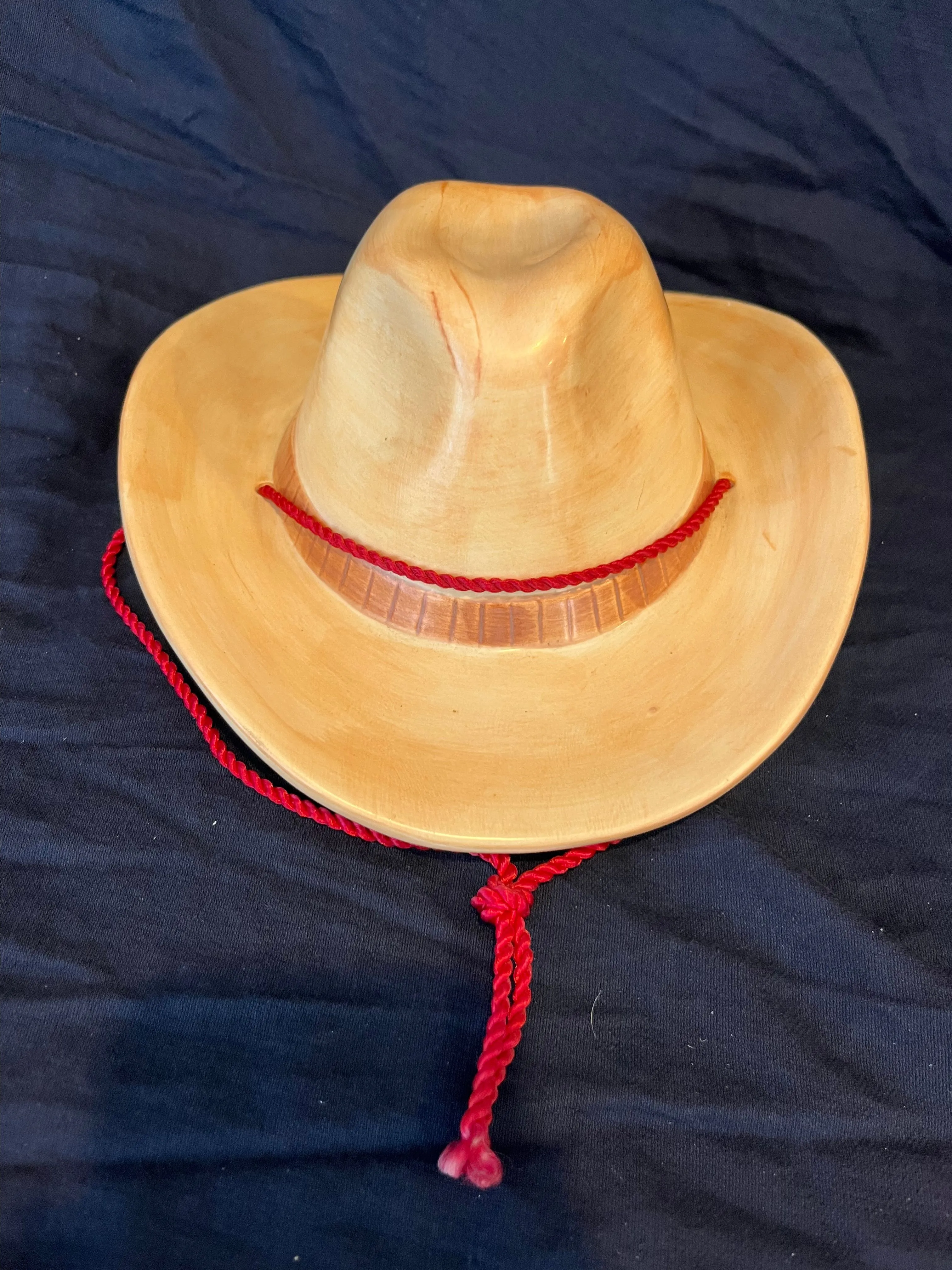 Product image for Vintage Roy Rogers 1991 American Frontier Vendor Cookie Jar **LID ONLY**