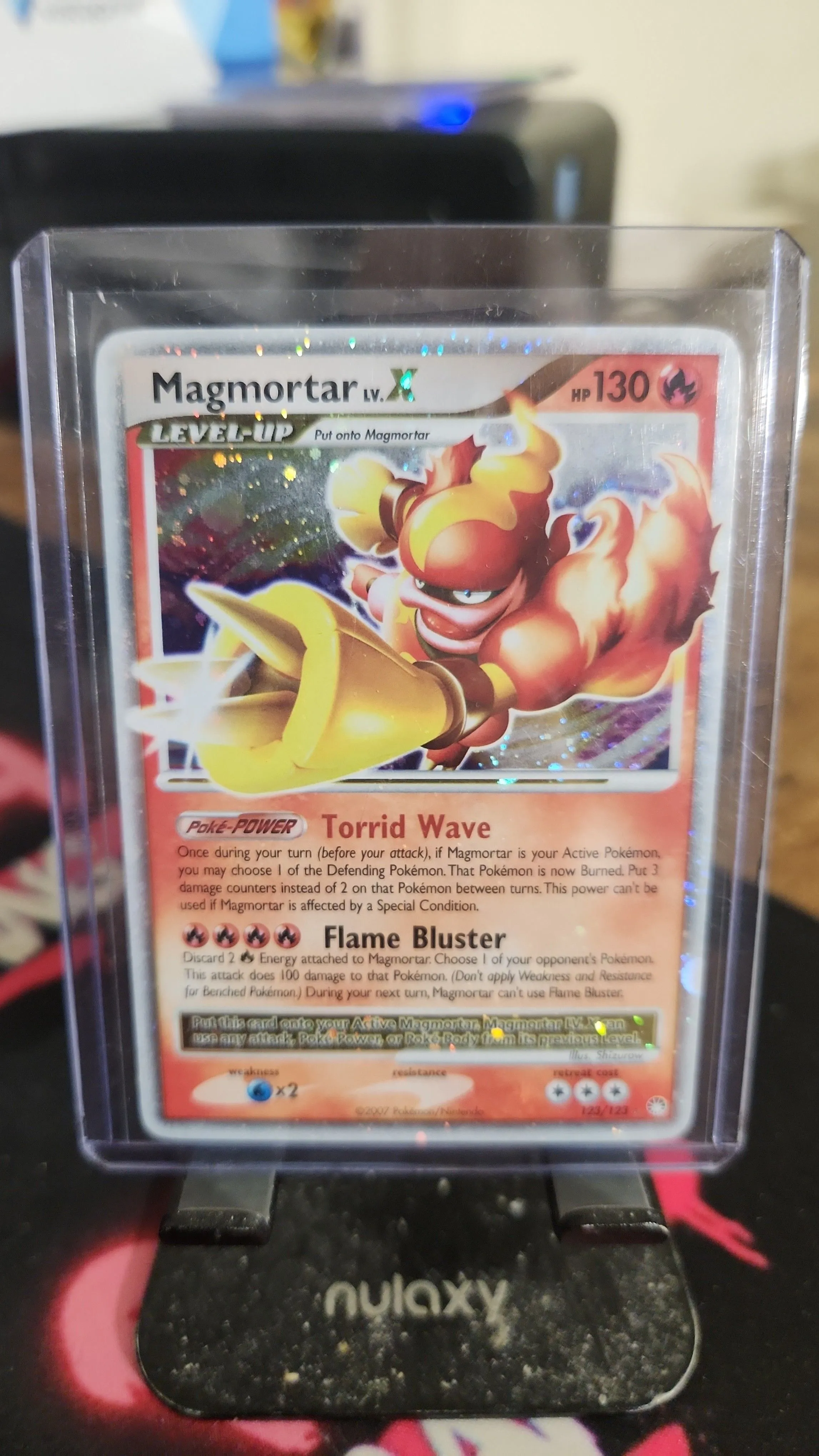 Pokmon TCG: Magmortar Lv. X Ultra Rare 123/123 Mysterious Treasures LP   Whatnot: Shop, Sell, Connect