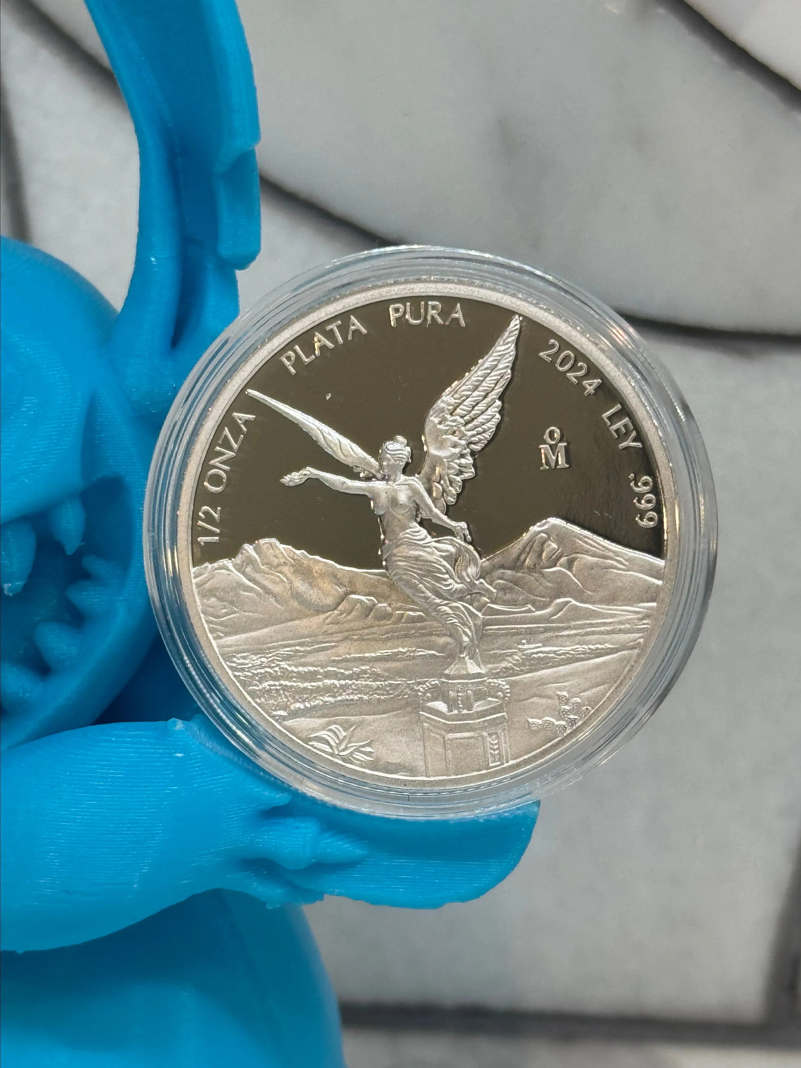 Product image for 1/2oz .999 silver proof 2024 Libertad