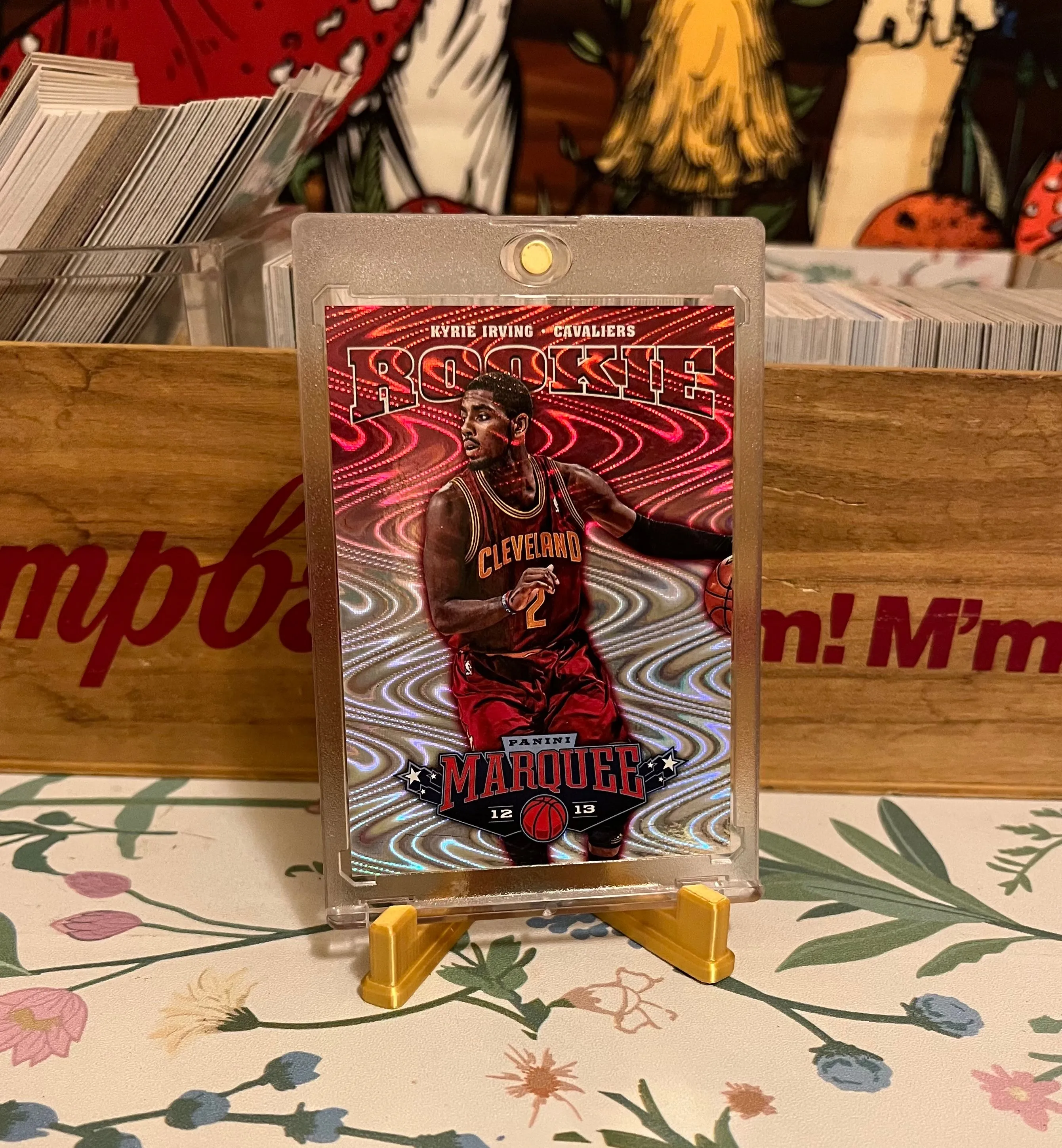 Product image for 2012-13 Panini Marquee #161 Swirlorama Kyrie Irving Rookie RC Cavs Mavs