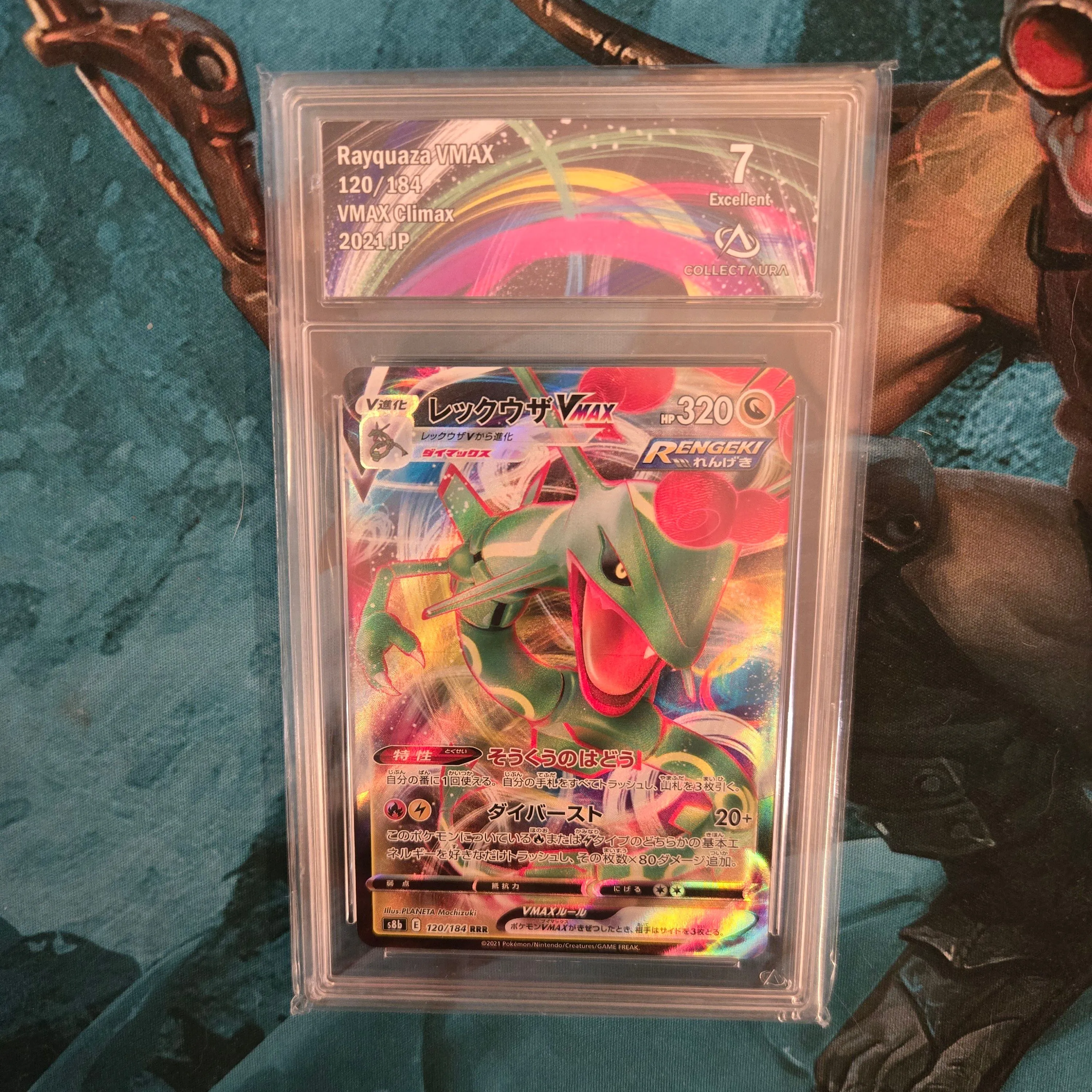 Product image for rayquaza vmax 120/184