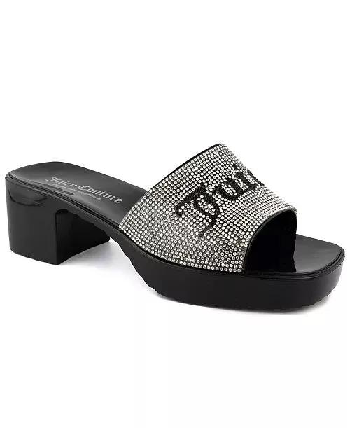 Product image for NWOB JUICY COUTURE Women's Harmona Slip-On Glitz Dress Sandals