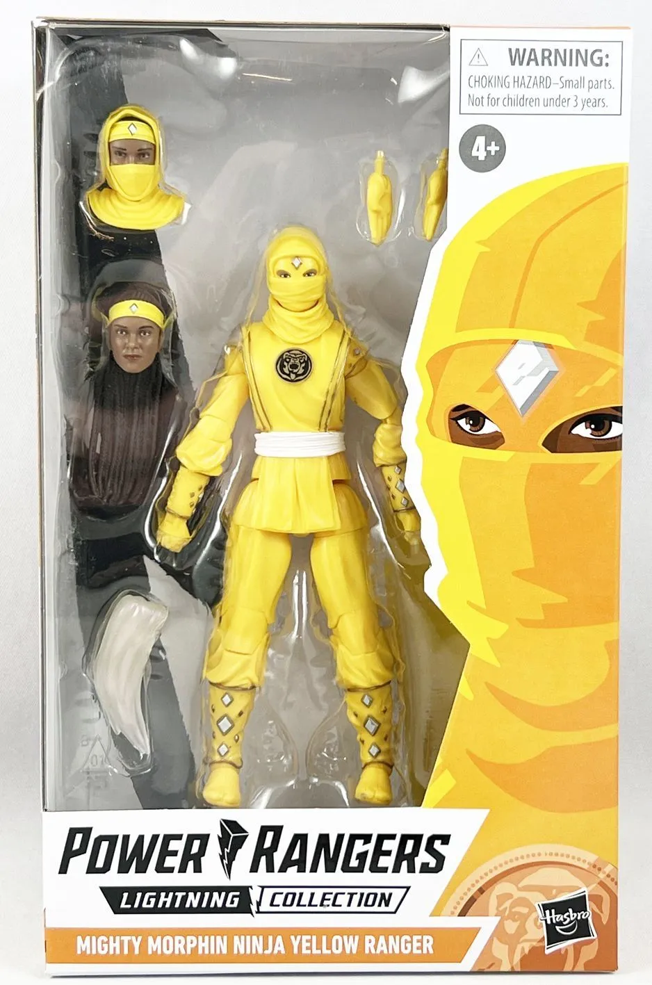 Product image for Karan Ashley autographed PR Lightning collection metallic yellow MMPR