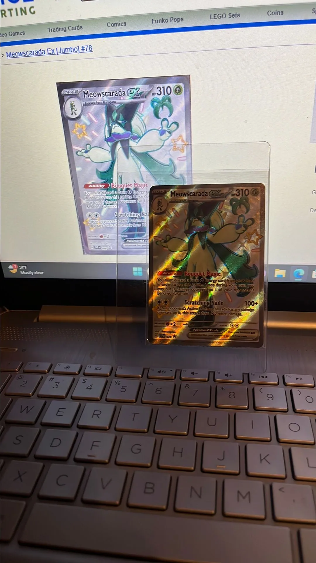 Product image for Meowscarada EX