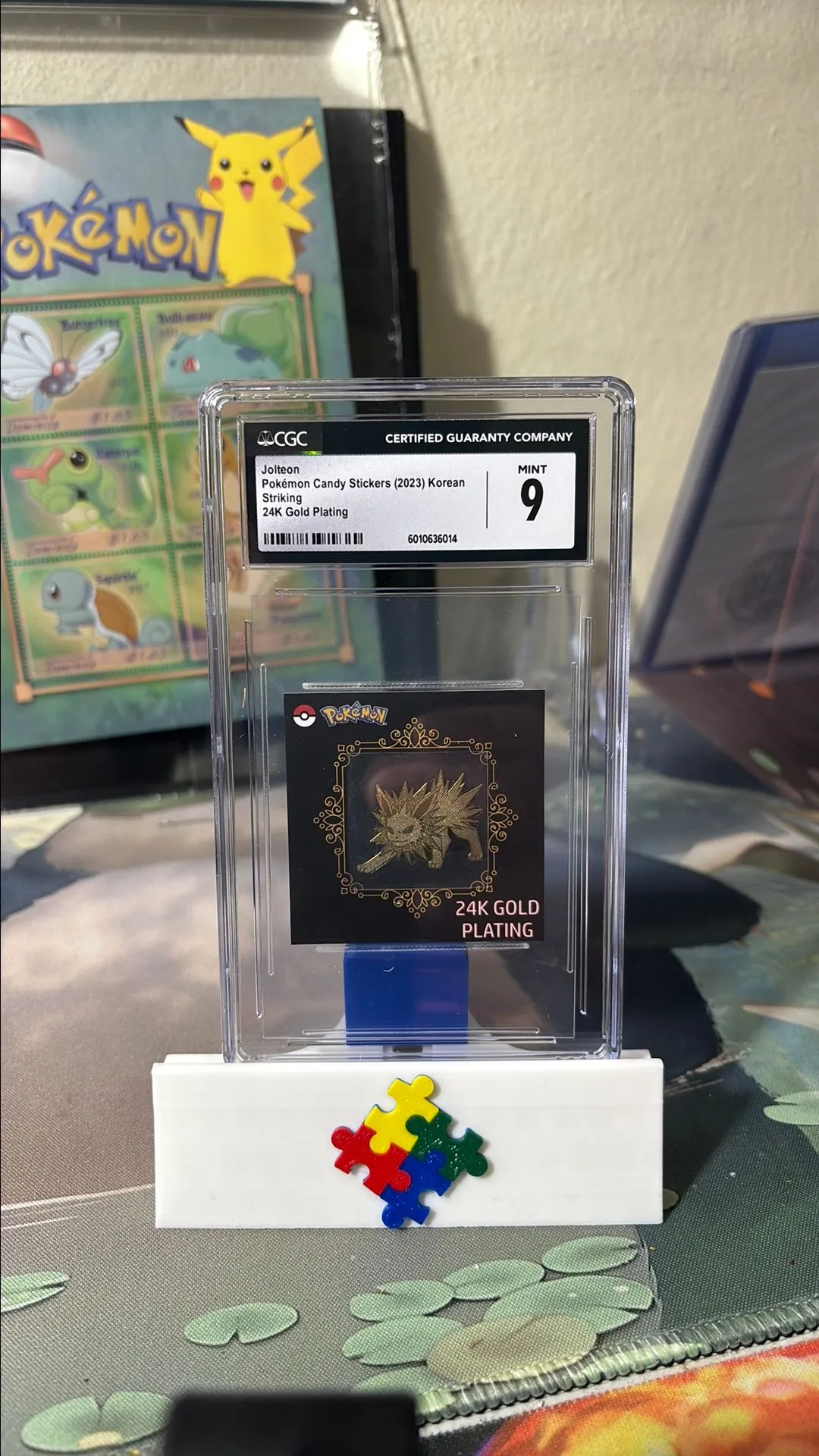 Product image for 2023 Jolteon 24K Gold Sticker CGC Mint 9