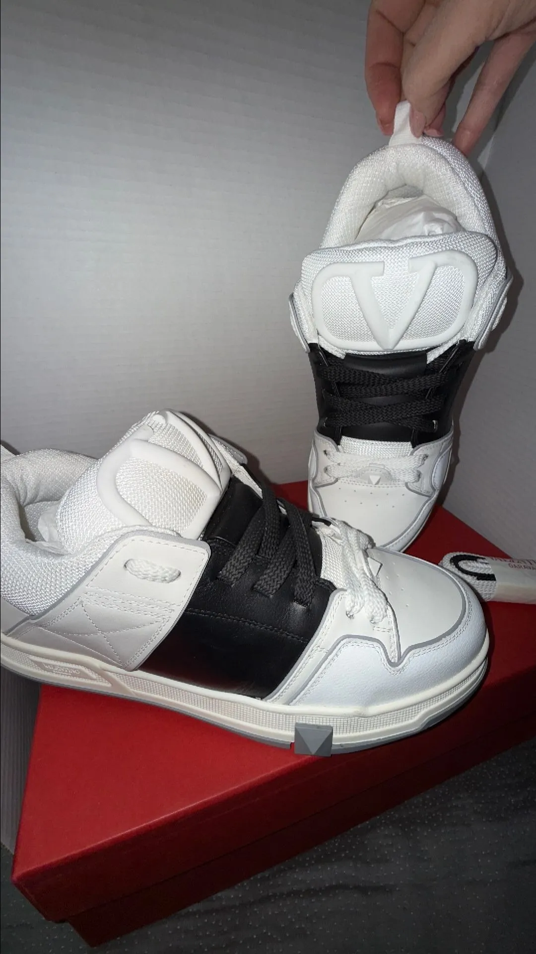 Product image for NEW VALENTINO SIZE 42 CHUNKY SNEAKERS