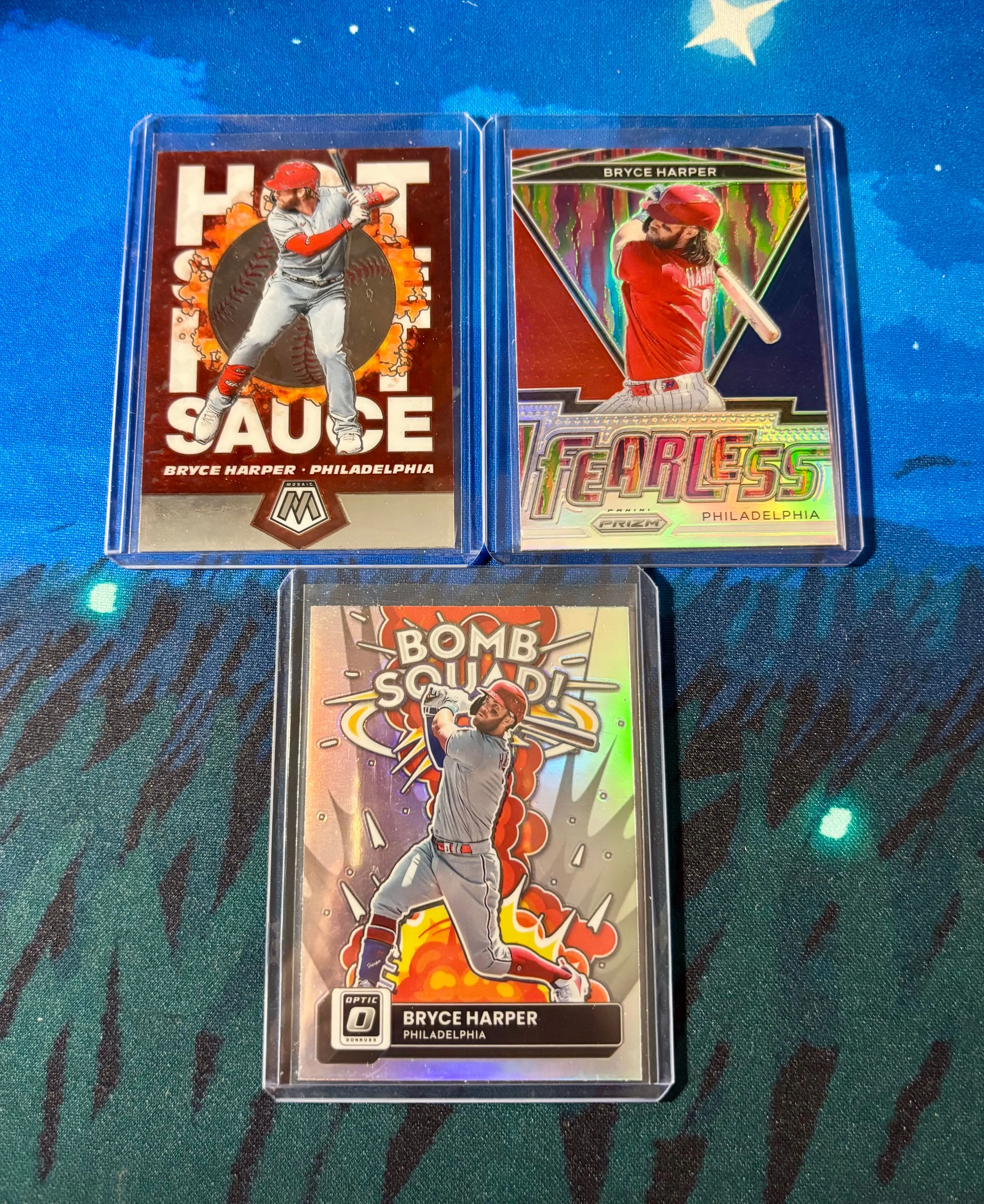 Product image for Bryce Harper Baseball Card Lot x3
