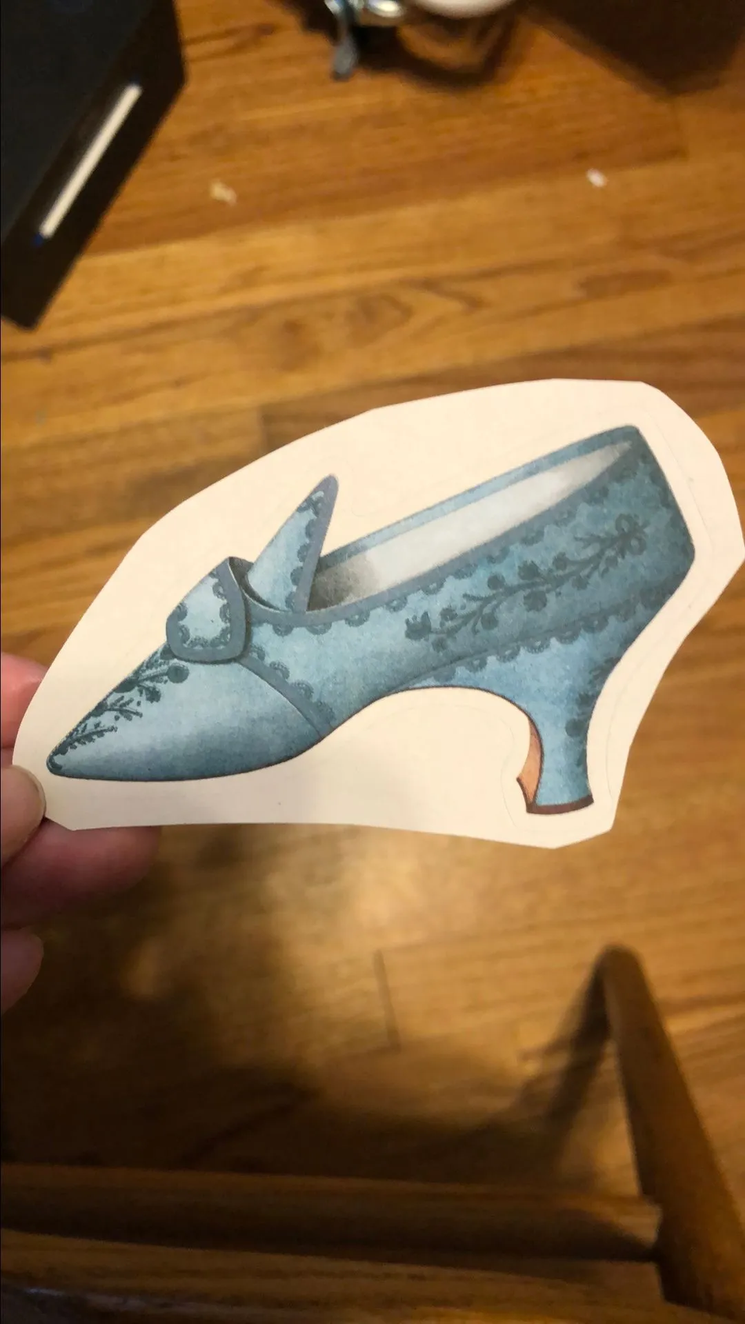 Product image for Sticker: Blue Shoe