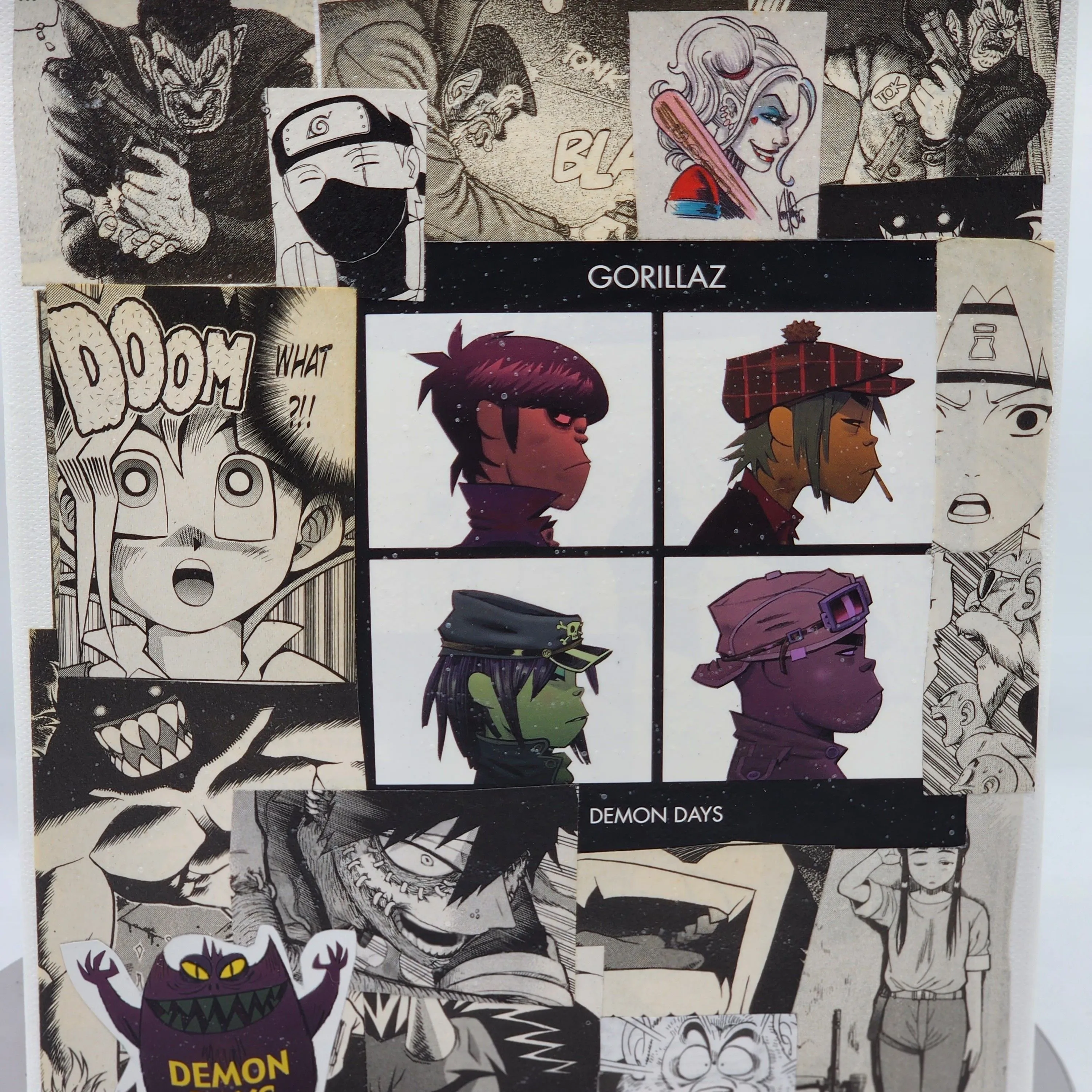 Product image for 8x10 collage gorillaz