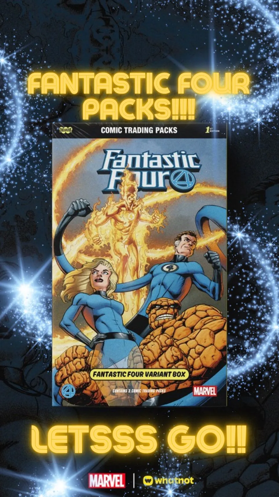 Product image for 1A Fantastic four sealed box