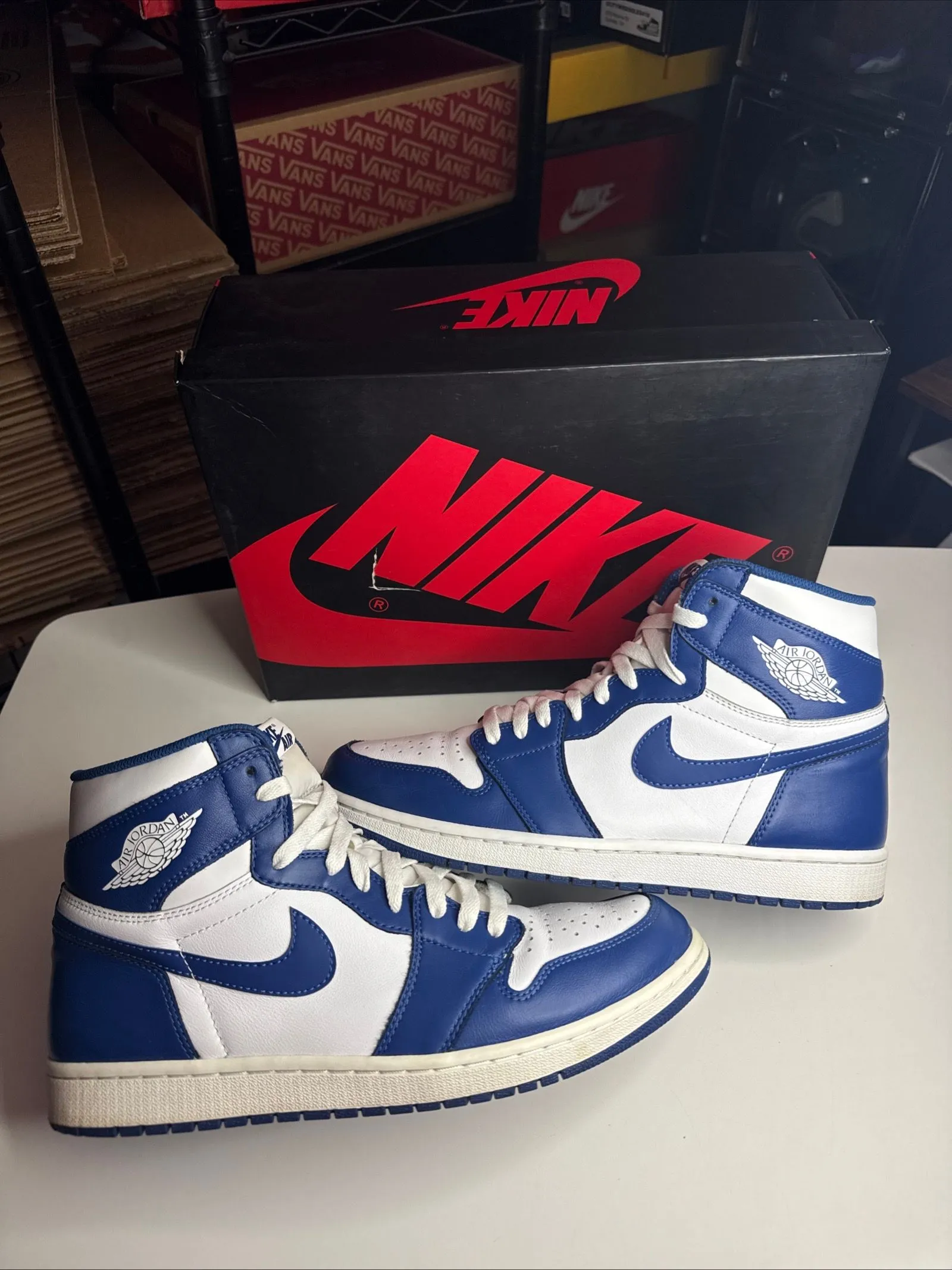 Product image for JORDAN 1 STORM BLUE SIZE 11.5