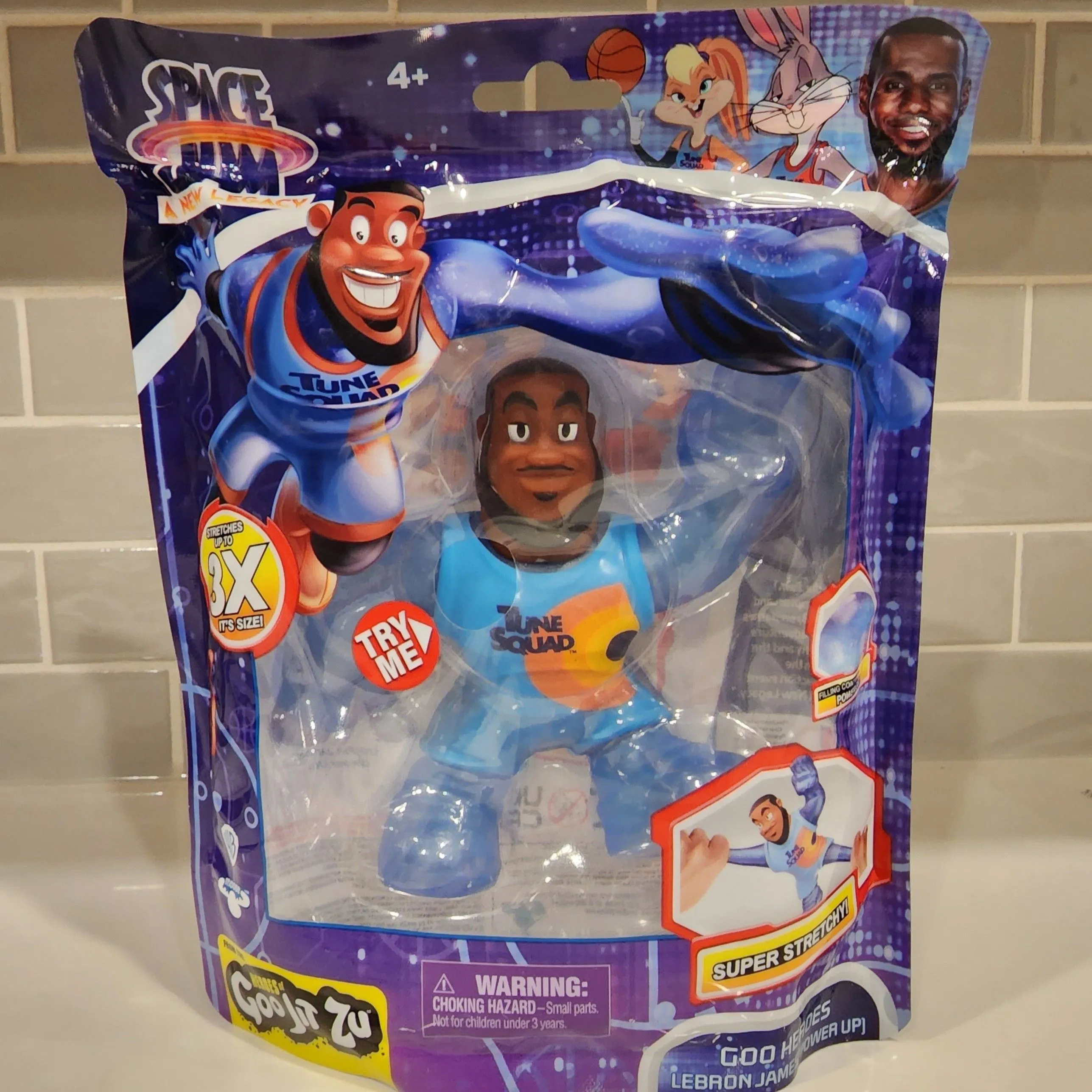 Product image for Heroes Of Goo Jit Zu Space Jam A New Legacy Lebron James POWER UP