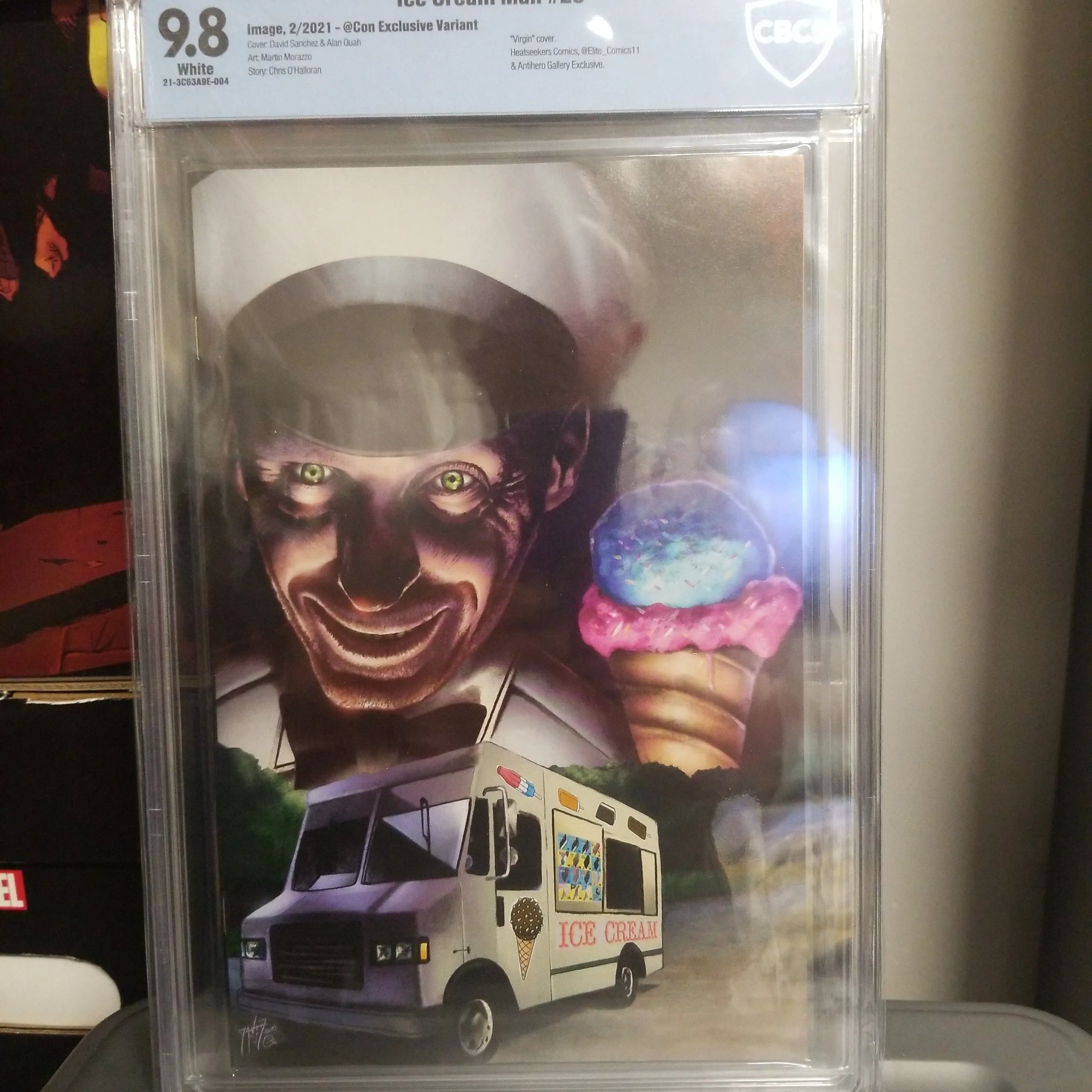 Product image for Ice Cream Man #23 Comics Elite Virgin Comic Book CBCS 9.8