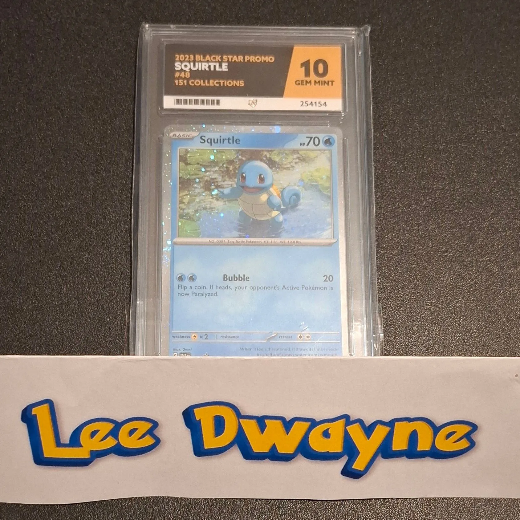 Product image for Squirtle Slab Graded 10 #48 Promo English 151