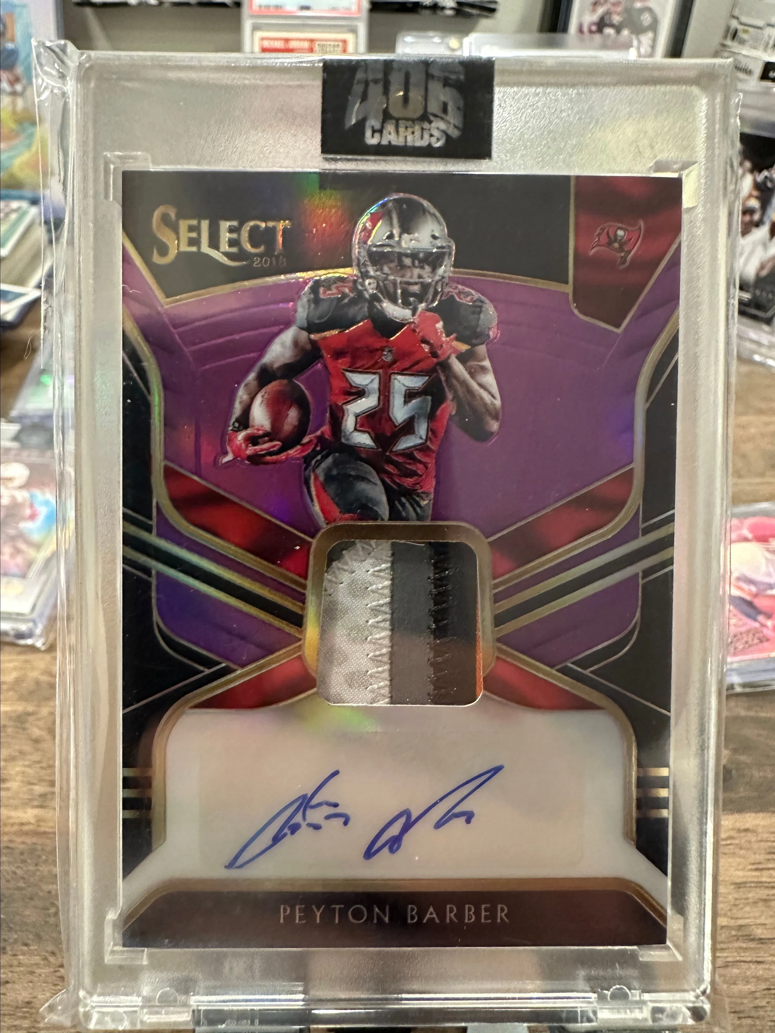 Product image for 2014 Select Peyton Barber Patch Auto 41/49