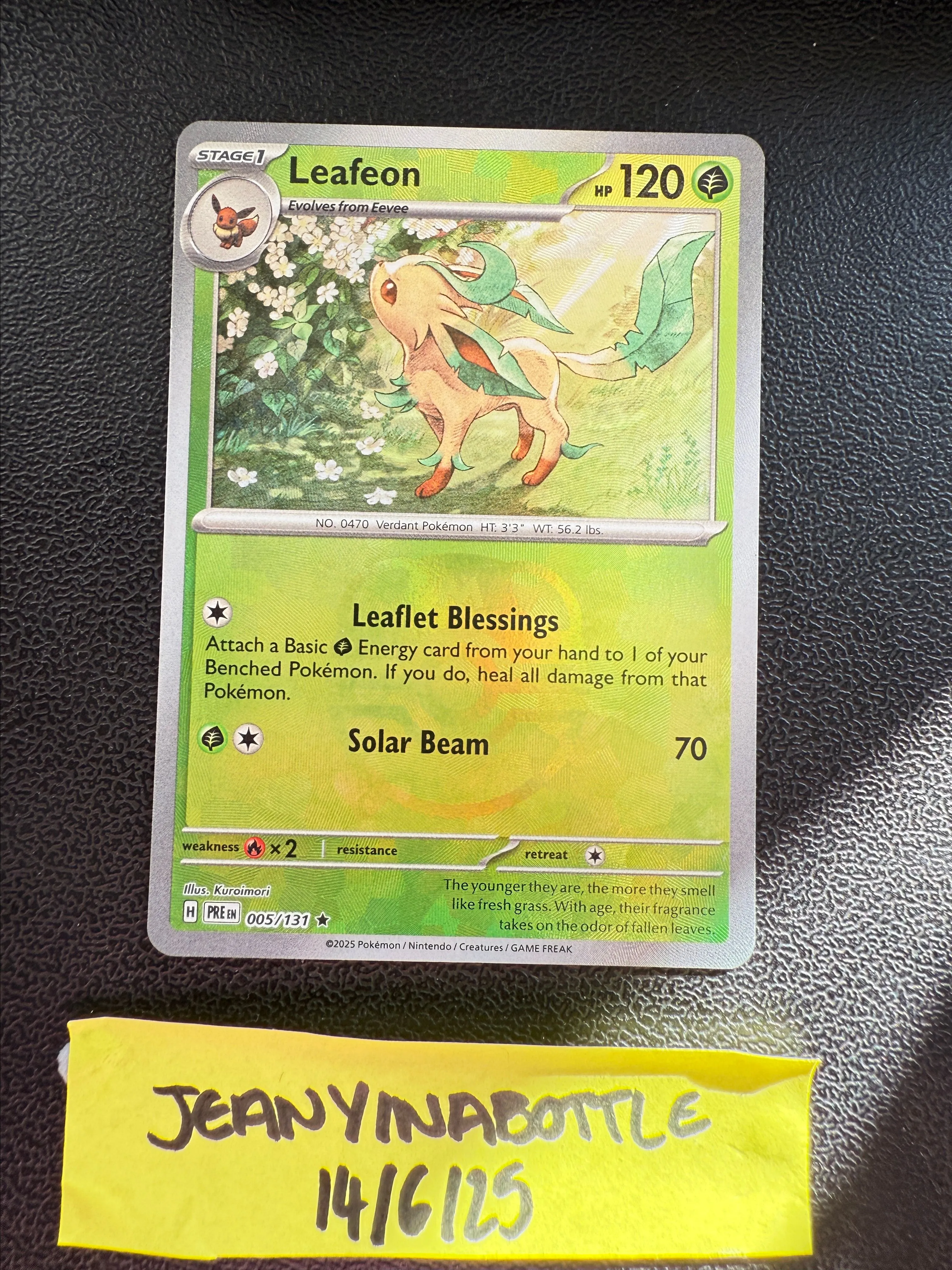 Product image for Leafeon Masterball