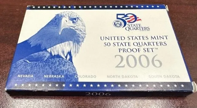 Product image for 2006 proof quarter set