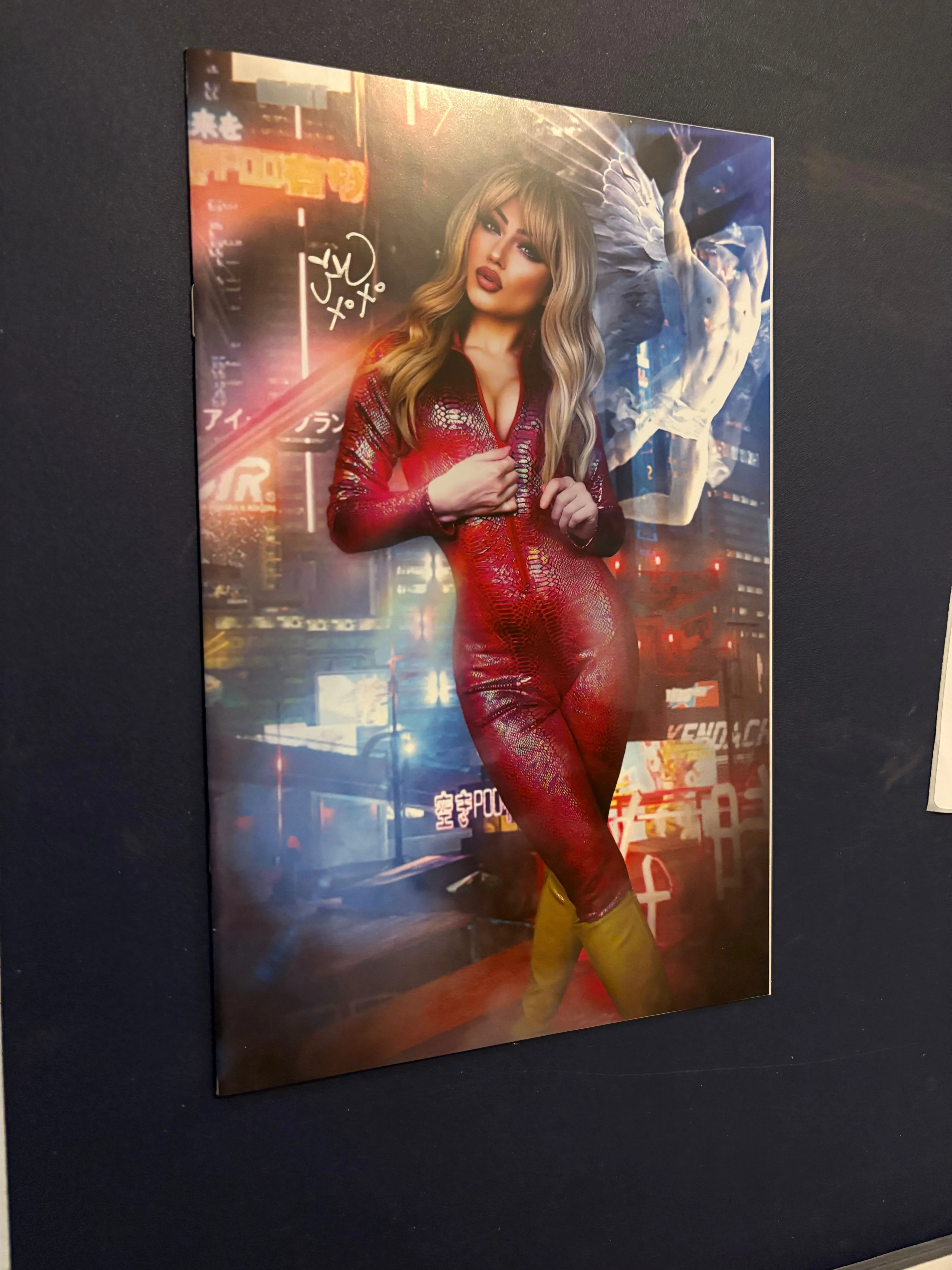 Product image for BARBARELLA THE CENTER CANNOT HOLD #5 COSPLAY VIRGIN DYNAMITE 2023 Signed W/COA.