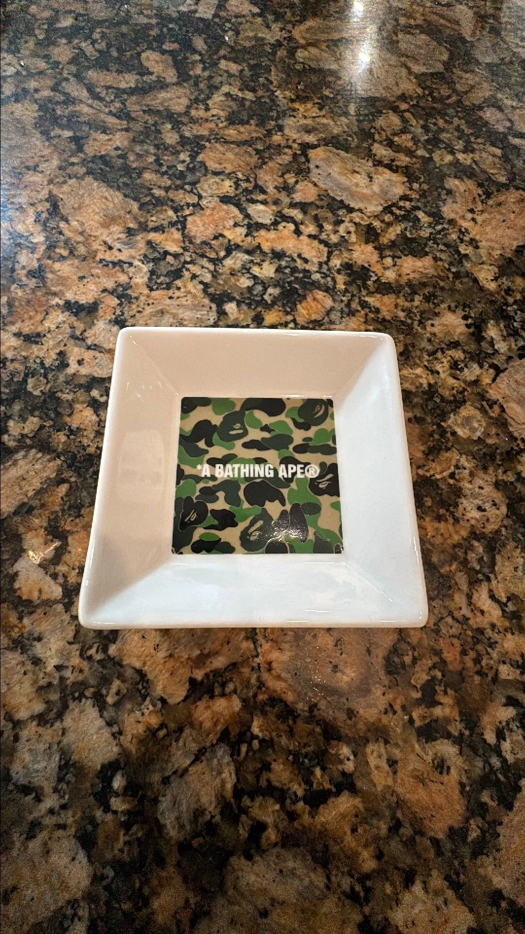Product image for Bape ABC Green Ashtray