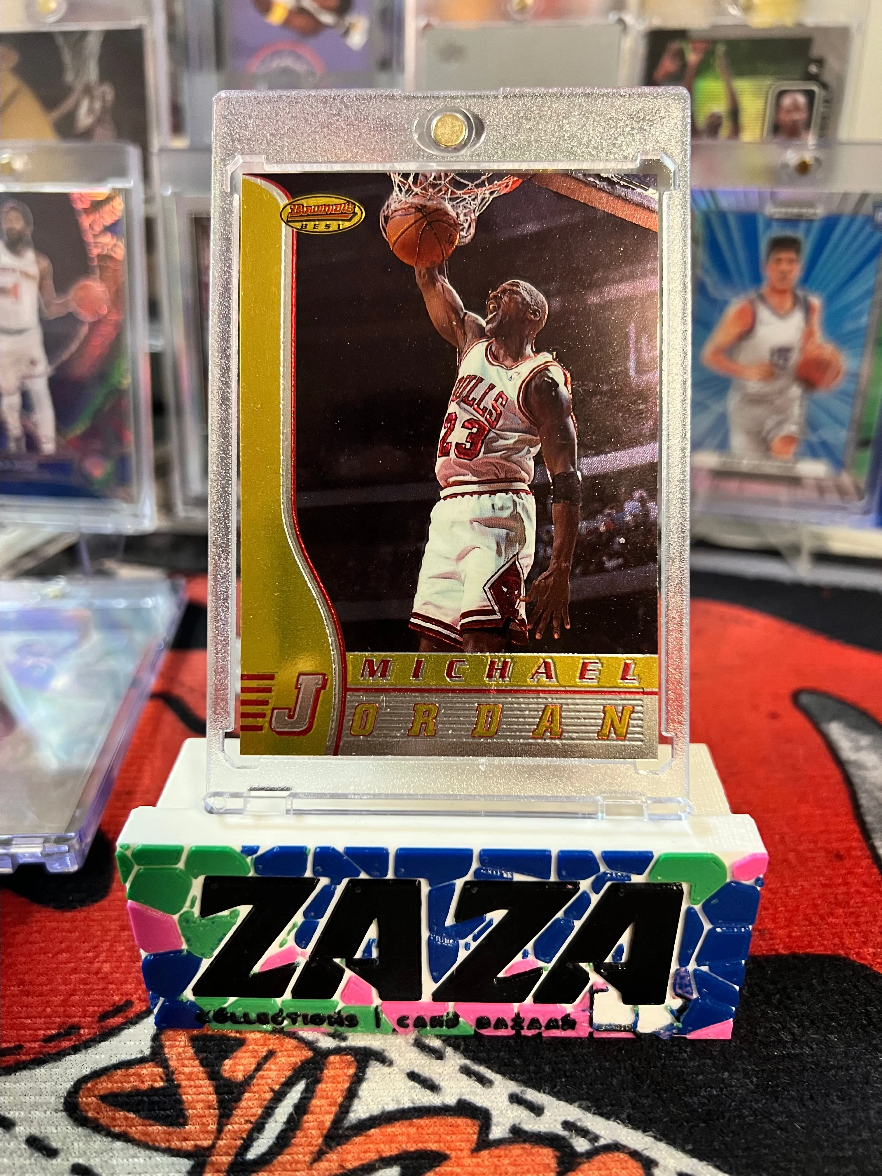 Product image for 1996-97 BOWMAN'S BEST MICHAEL JORDAN BASE CARD #80