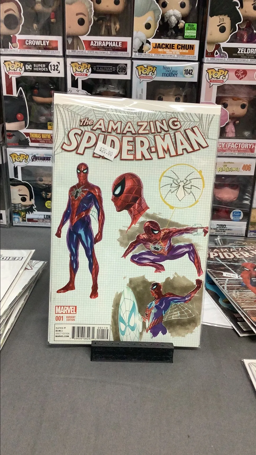 Product image for The Amazing Spider-Man #1 (2015) 1:25 ratio