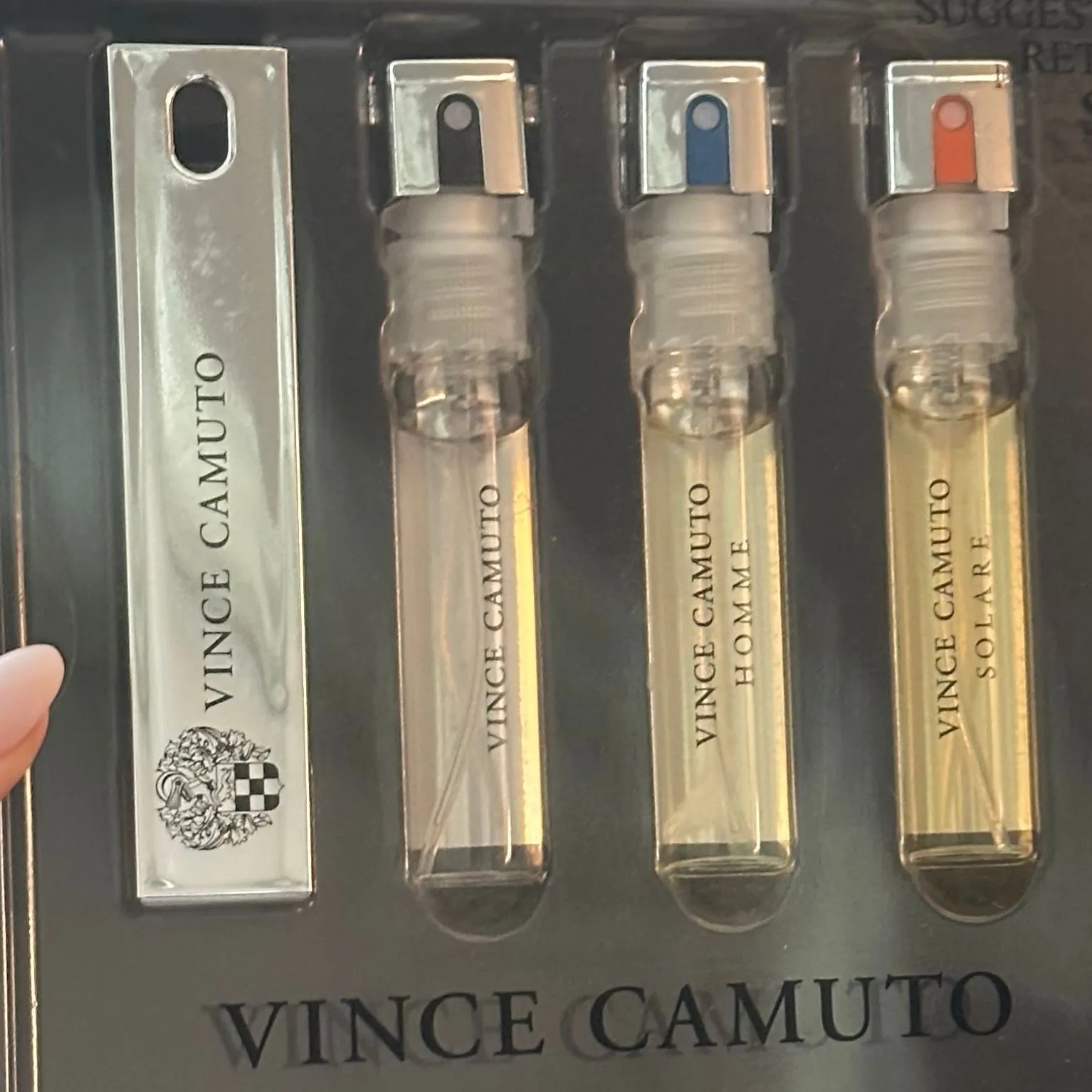 Product image for NIB Vince Camuto Travel Spray Refills w/ Cannister Gift Set