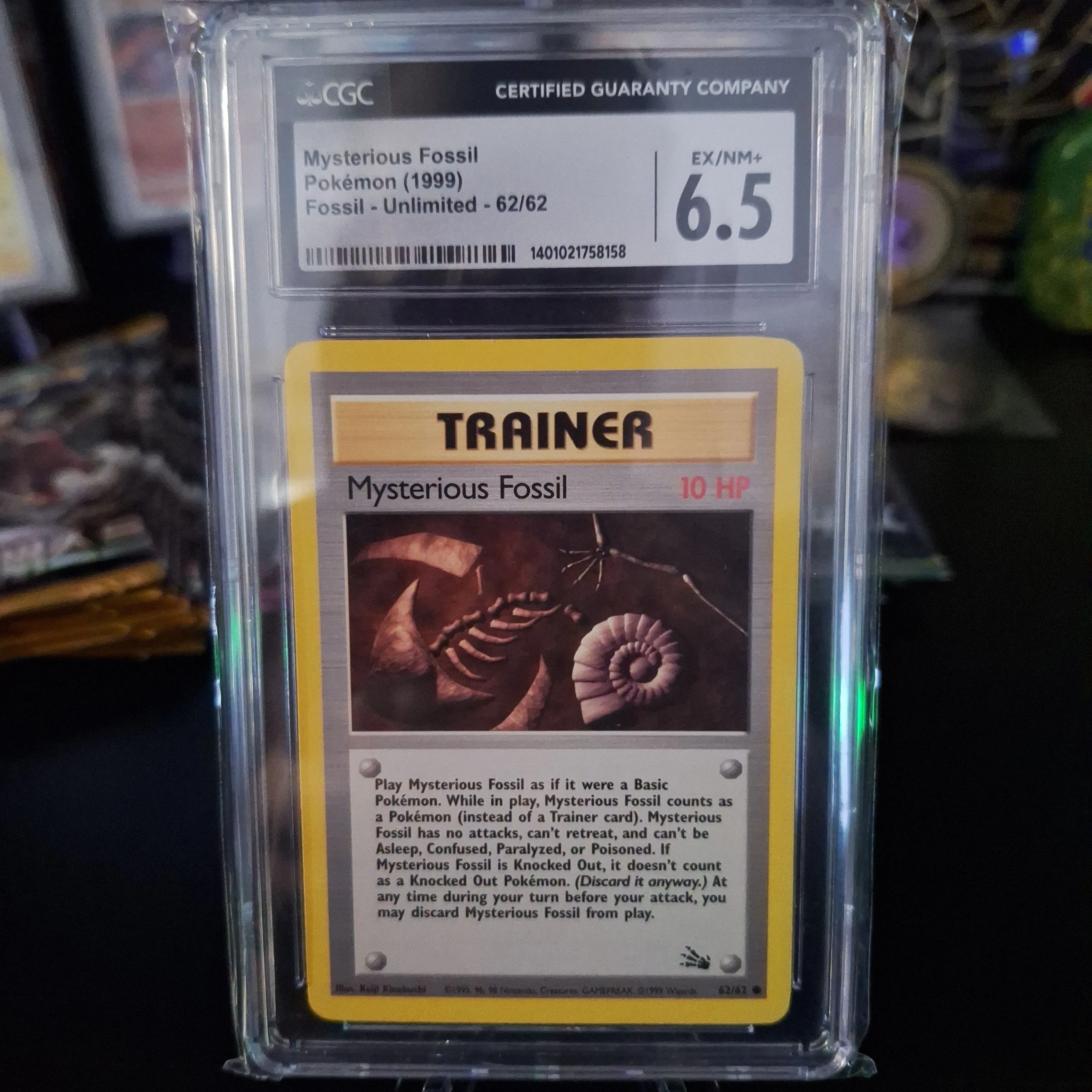 pokemon card mysterious fossil Pokemon Alcremie VMax 023/073 Beckett 9.5 – Zapp! Comics main image 1