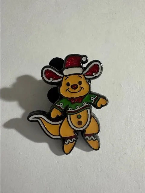 Product image for Gingerbread Winnie the Pooh Mystery Pin (Roo)
