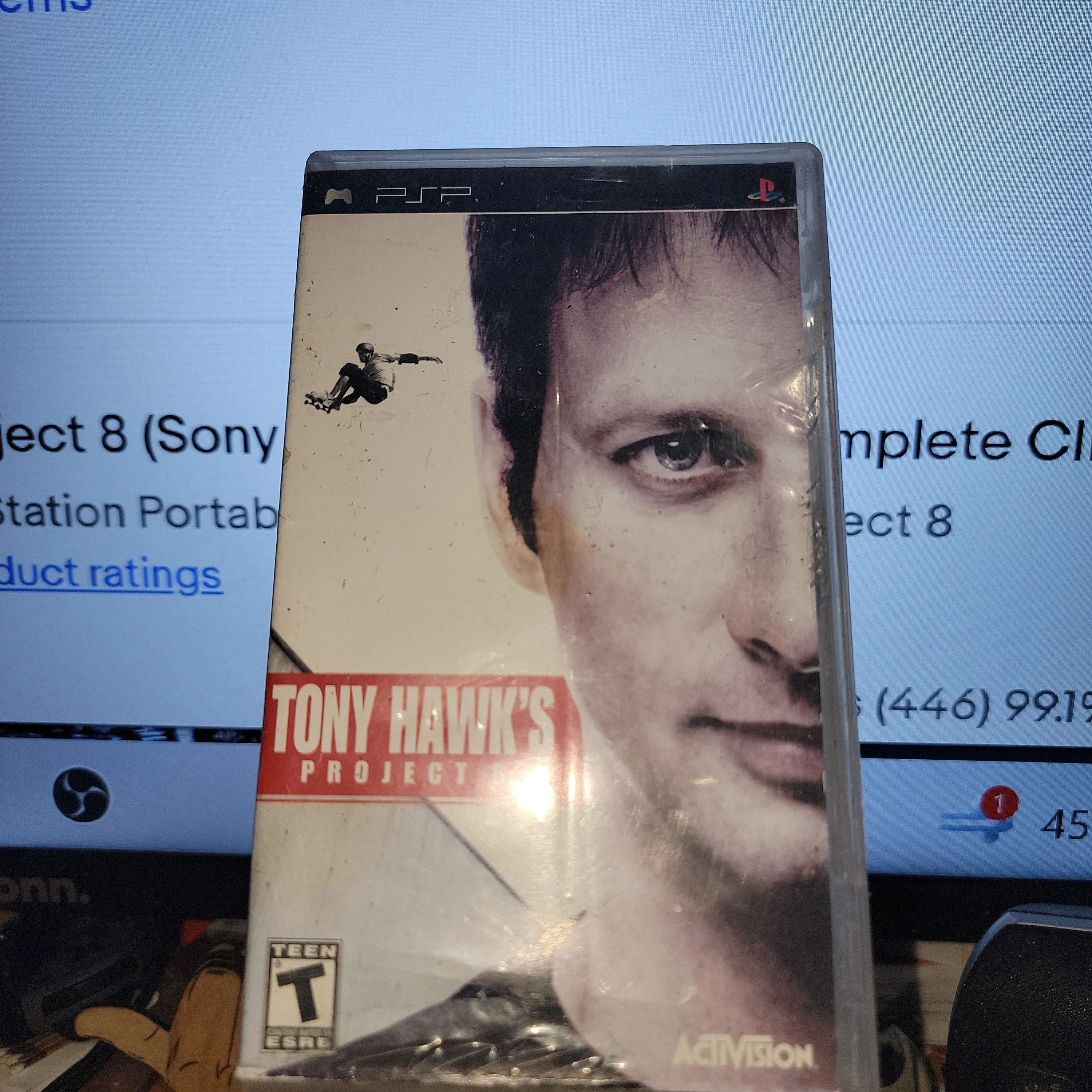 Product image for Tony Hawks Project 8 PSP no manual