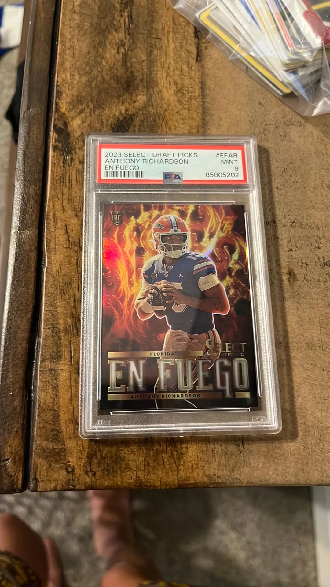 Product image for ANTHONY RICHARDSON 2023 SELECT DRAFT PICKS EN FIEGO PSA 9