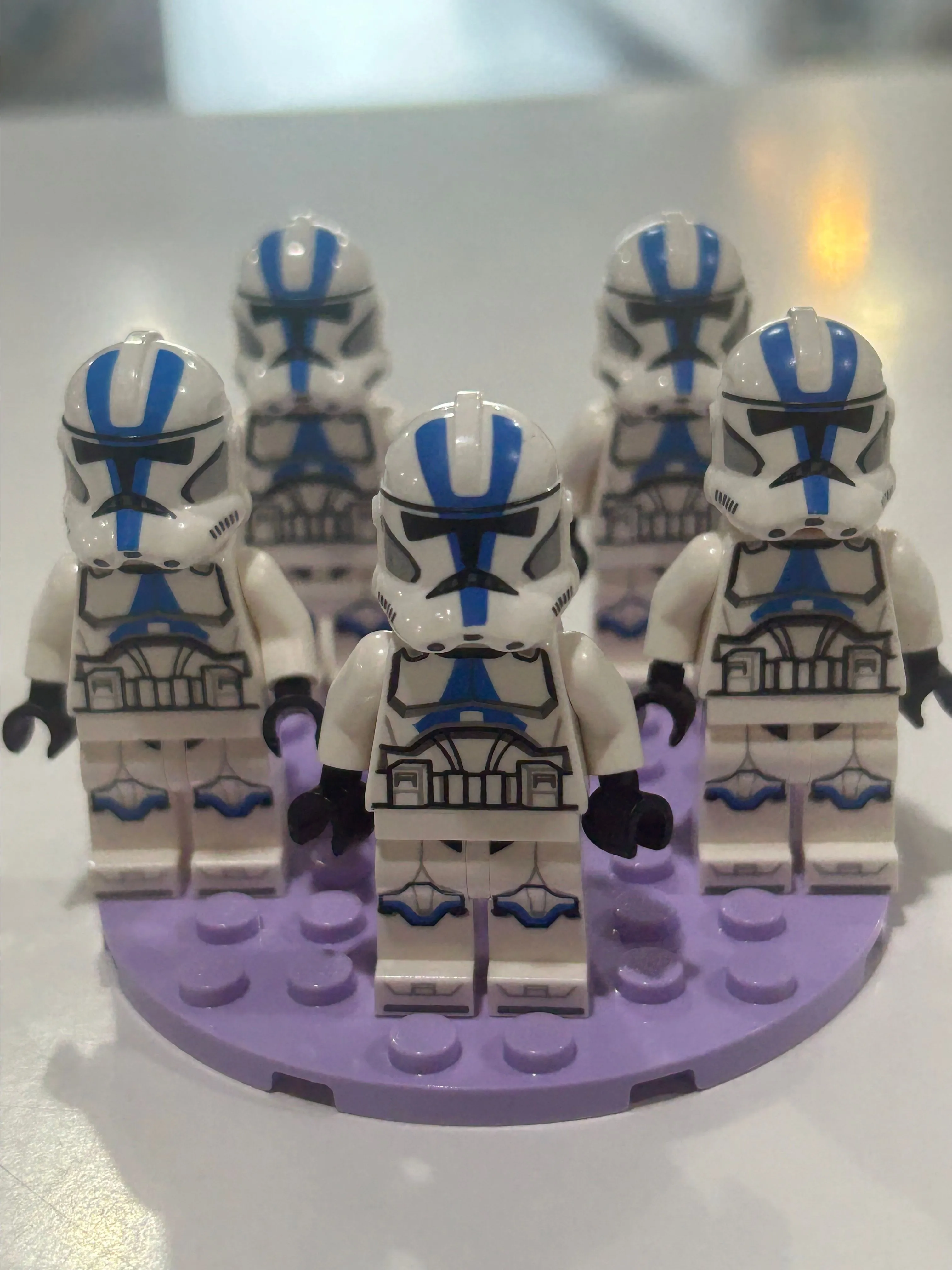 Product image for Lot of 5- 2020 501st Clone Troopers