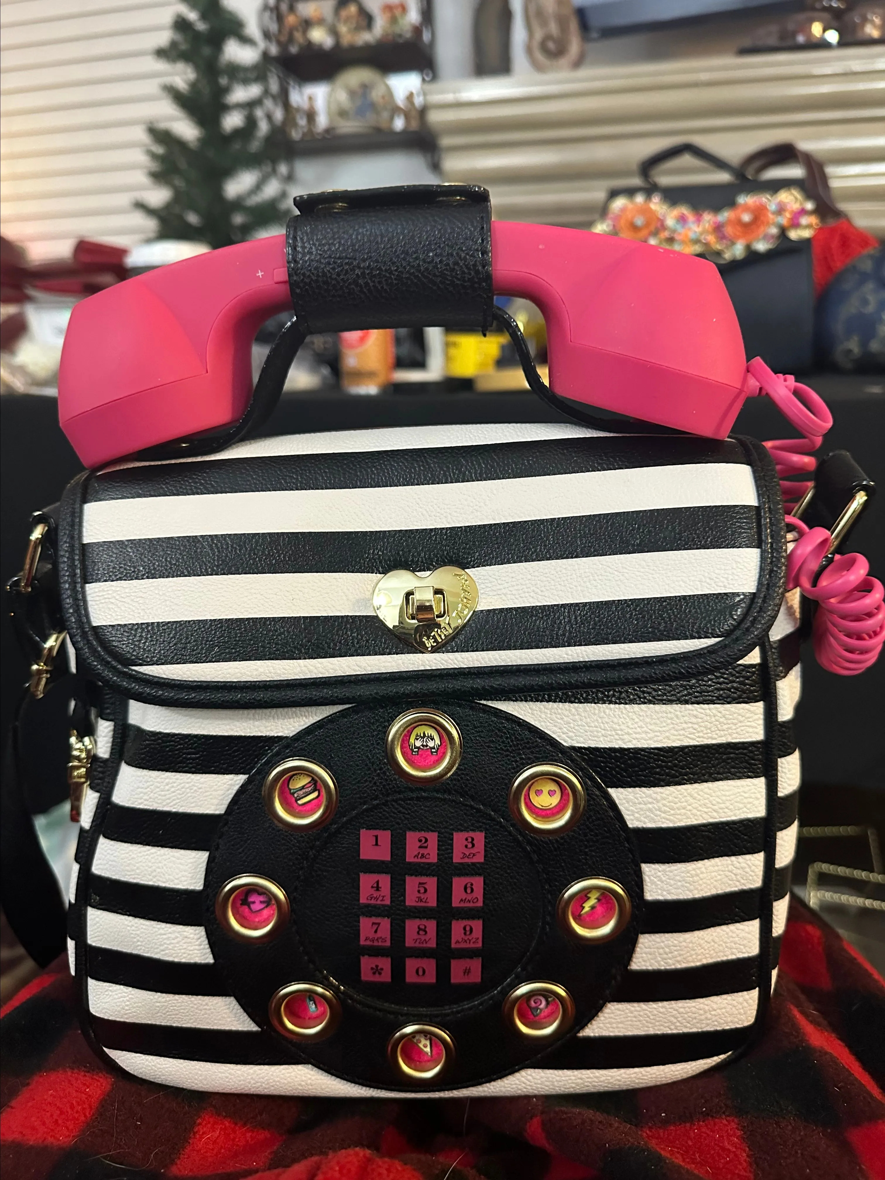 Product image for Betsy Johnson call me, baby handbag