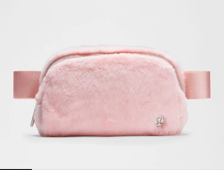 Product image for NWT Lululemon Plush Belt Bag Strawberry Milkshake