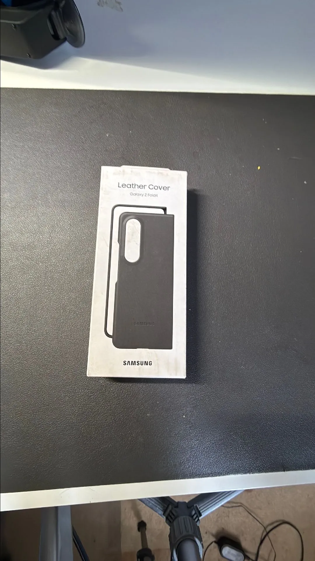 Product image for Z Fold 4 Leather Case