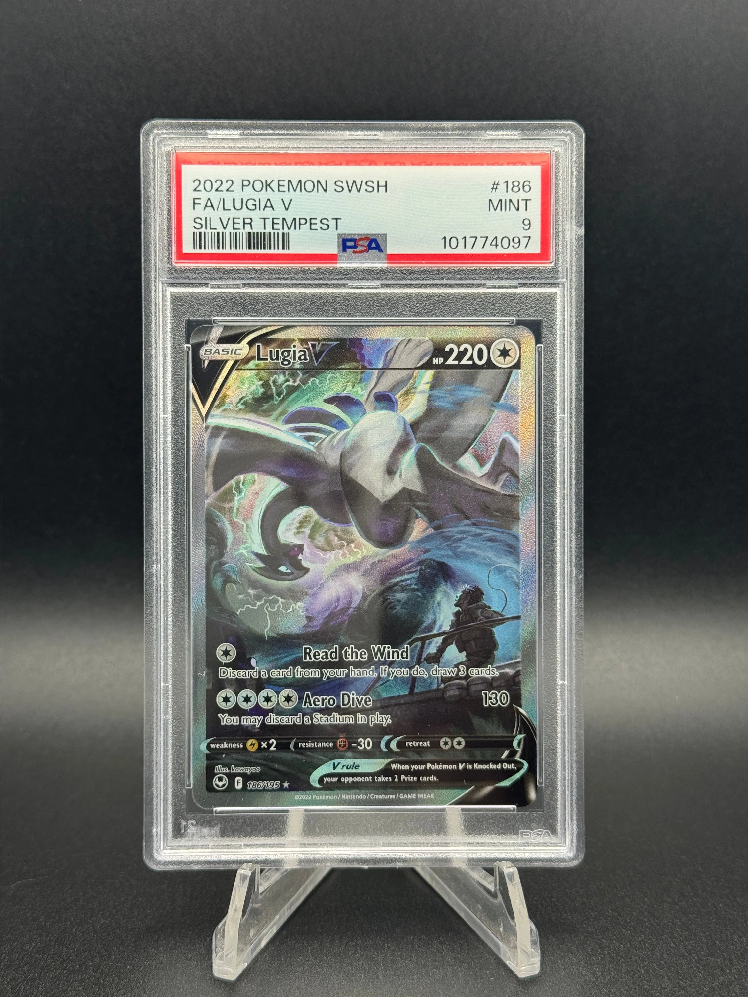 Product image for Slab- 2022 Lugia V Alt Art PSA 9