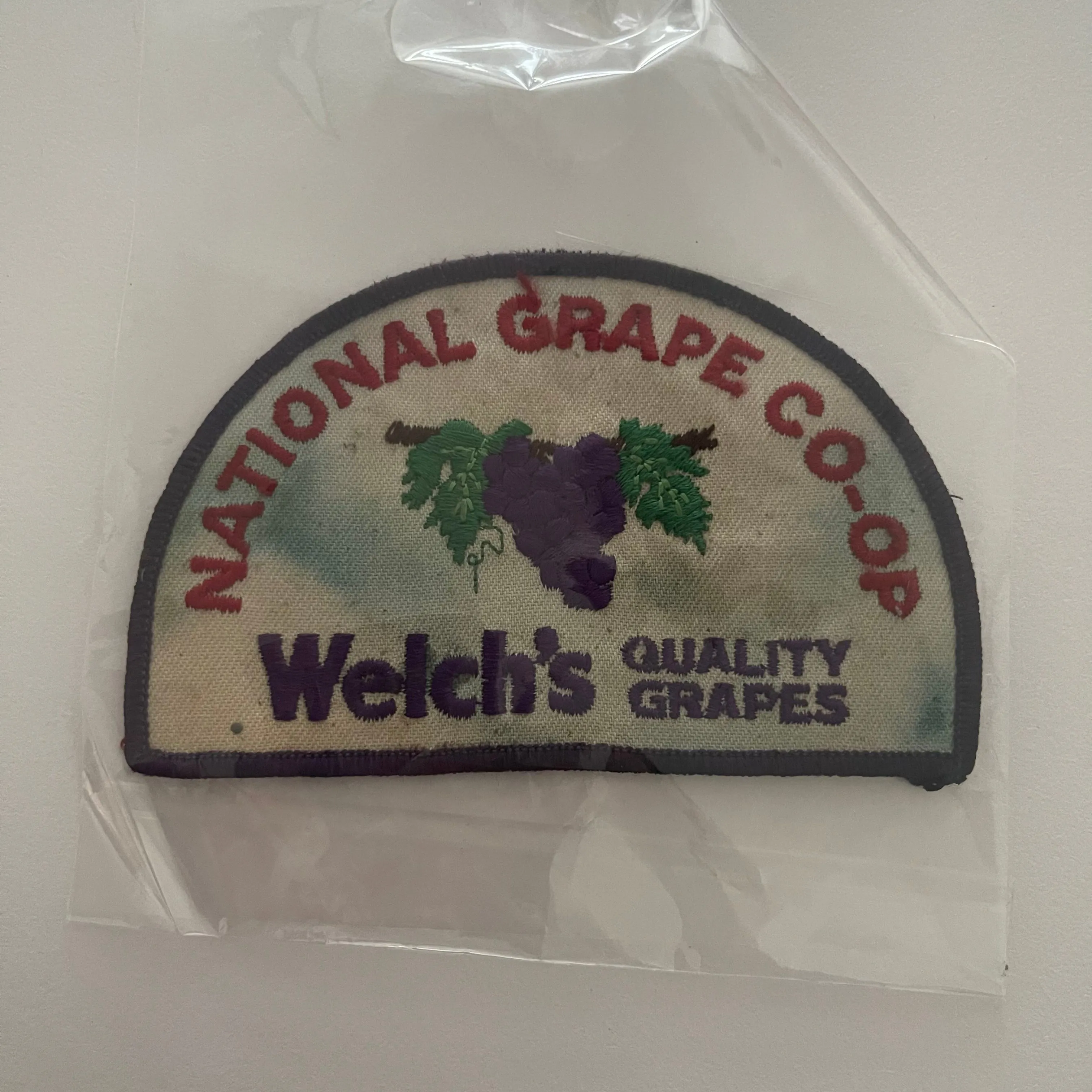 Product image for Vintage Welch Grapes Patch