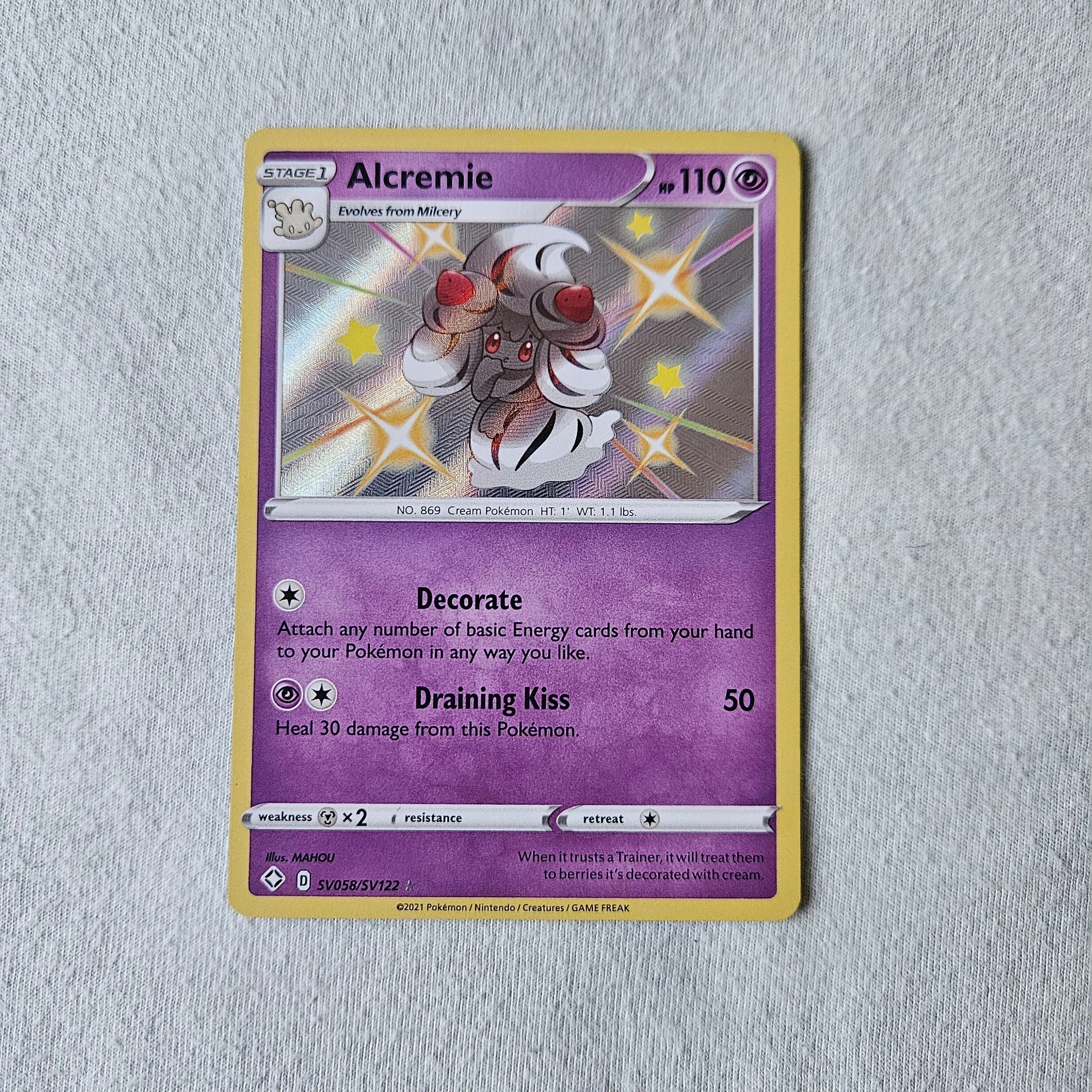 alcremie pokemon card price Alcremie ex Ultra Rare Journey Together 075/159, NM Pokemon Card main image 0