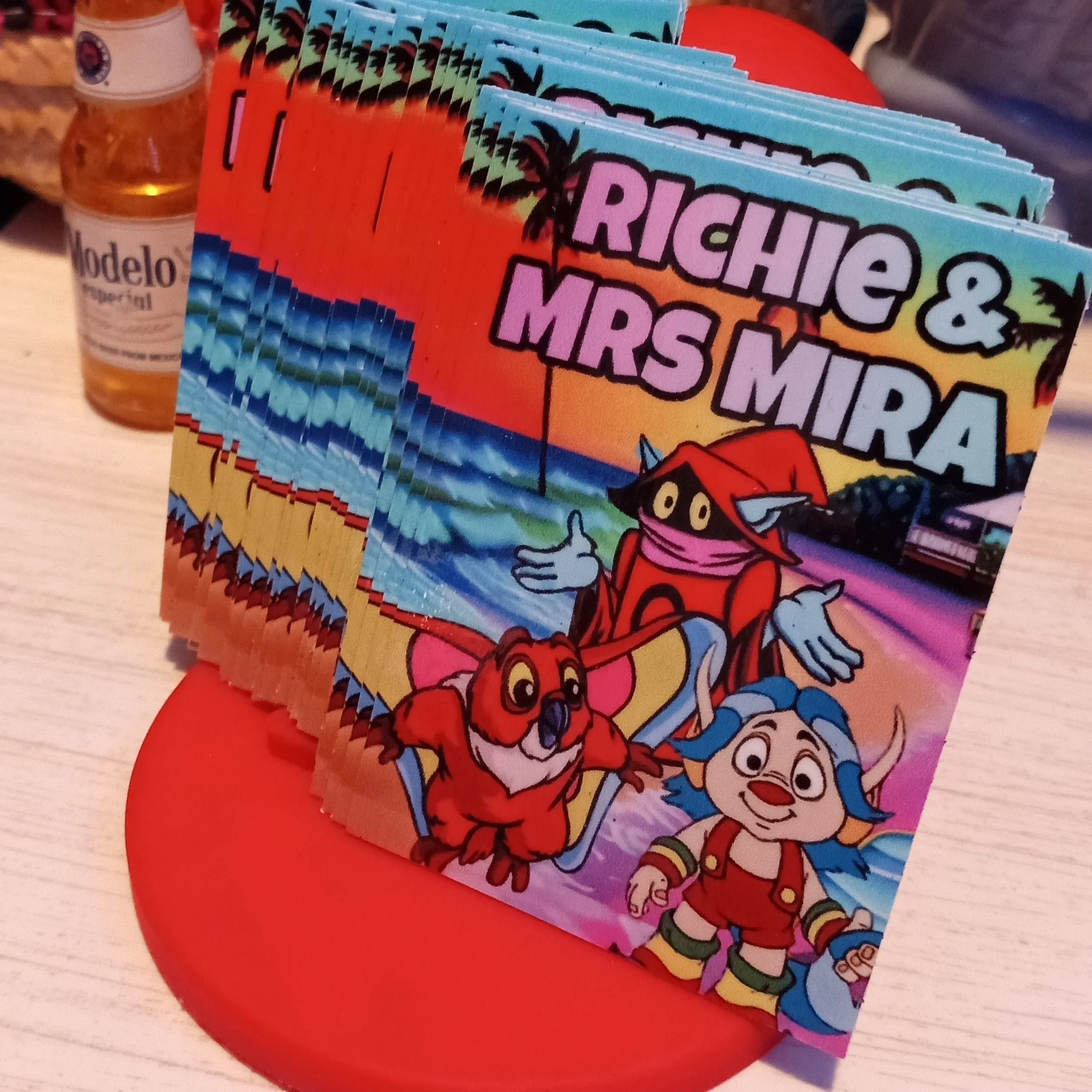 Product image for Richie & Mrs Mira Sticker