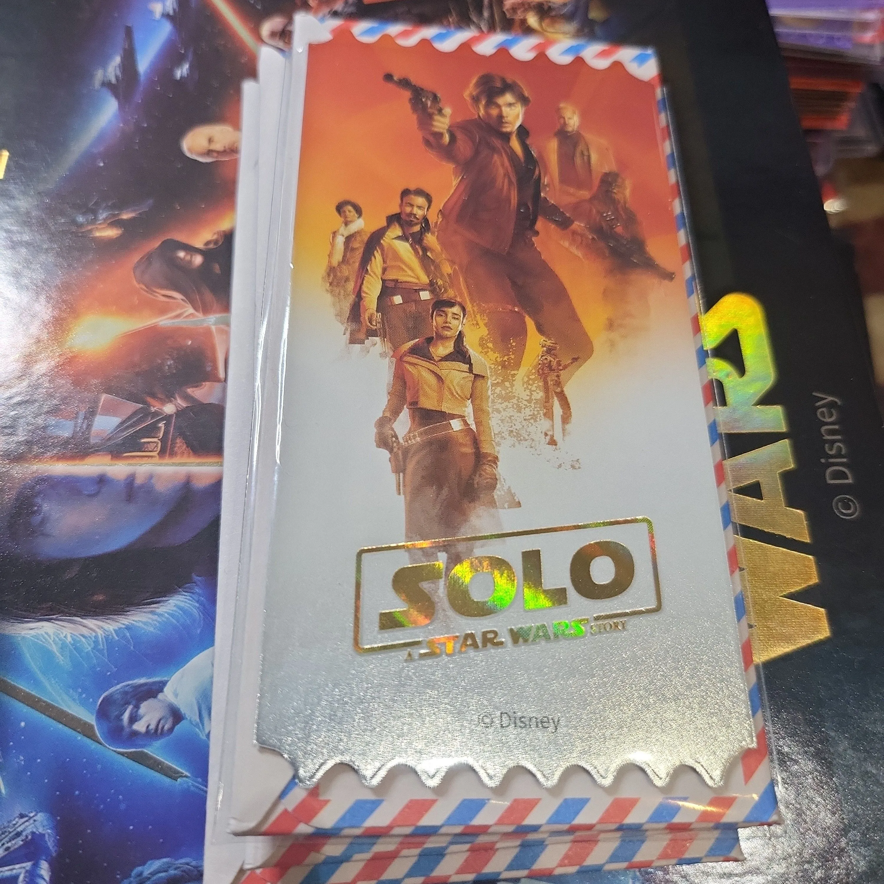 Product image for Solo Ticket Star Wars Box Topper