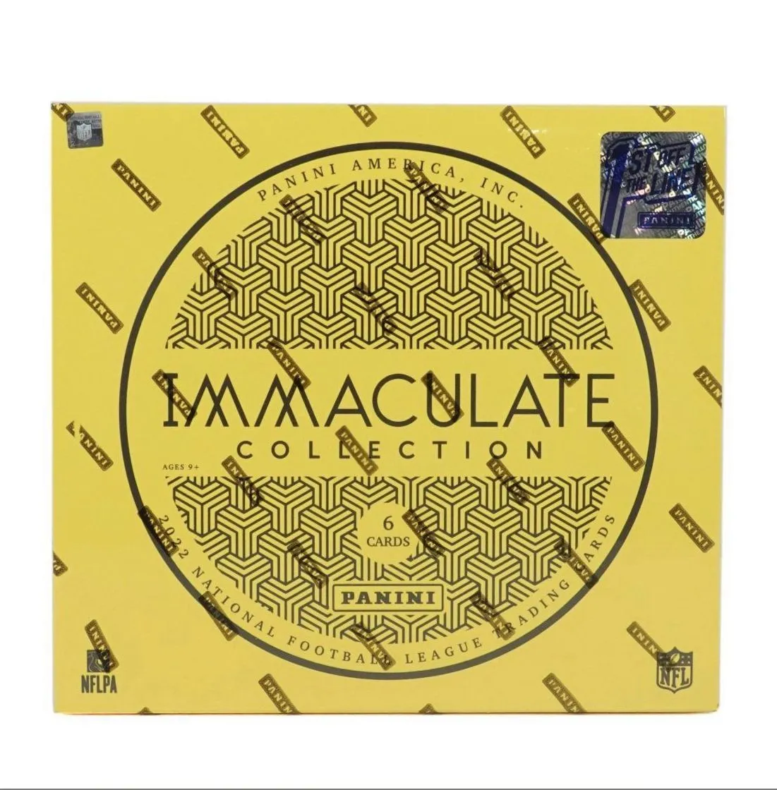 Product image for 2022 Panini Immaculate Football 1st Off The Line FOTL Hobby 6-Box Sealed Case