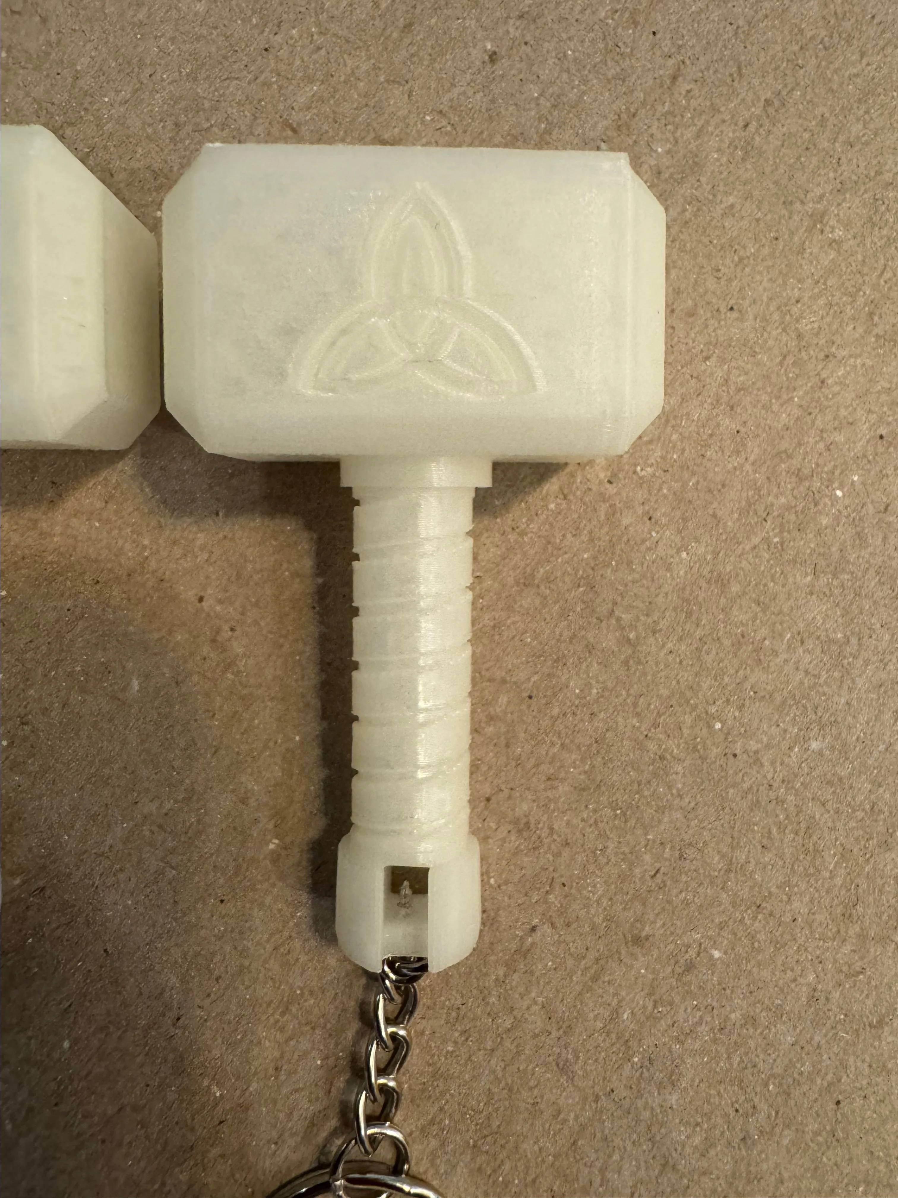 Product image for Viking Thor Hammer-Glow in the Dark(green)