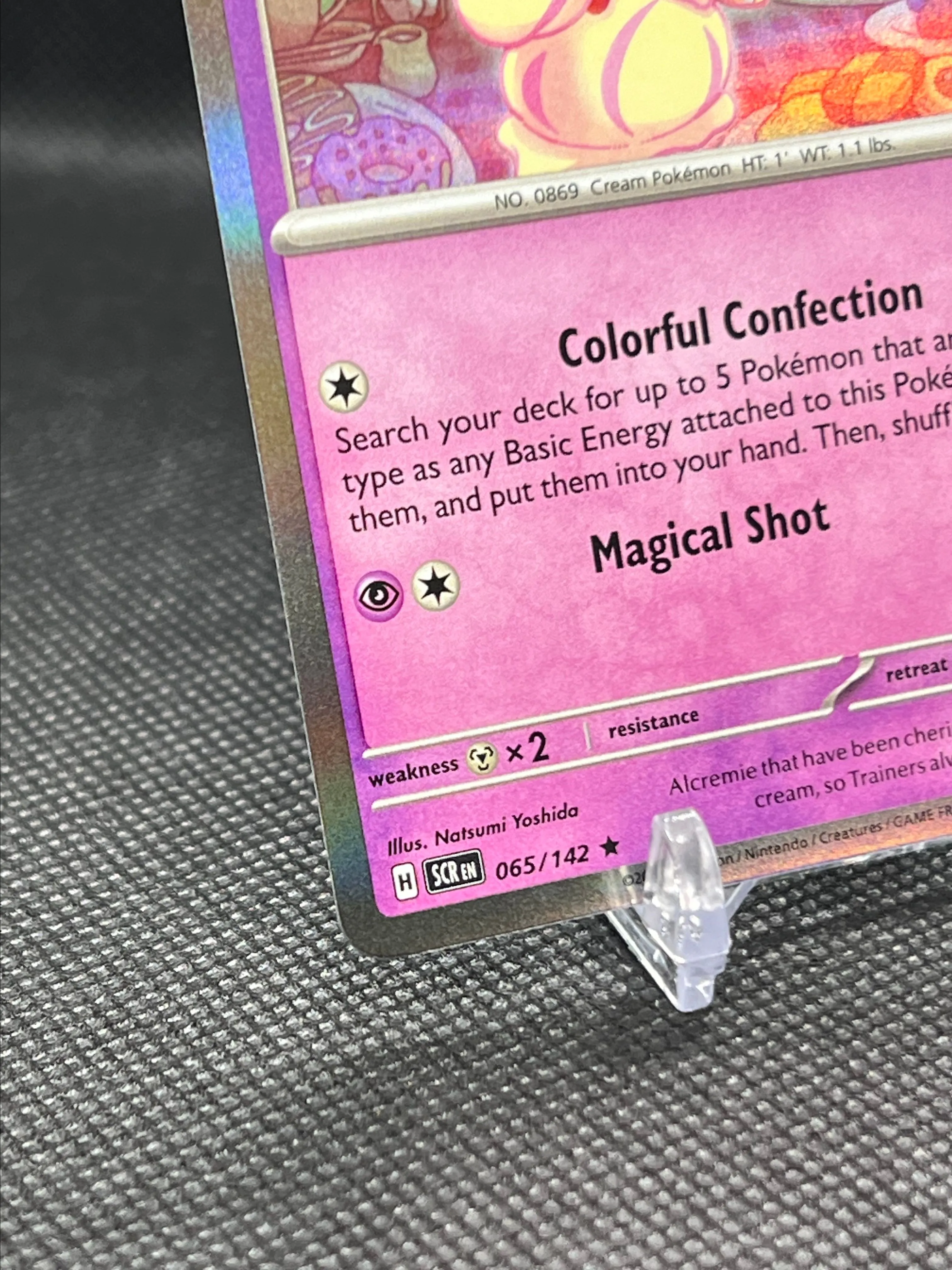 Pokmon TCG Alcremie 065/142 Holo Rare Near Mint  Whatnot: Shop, Sell,  Connect