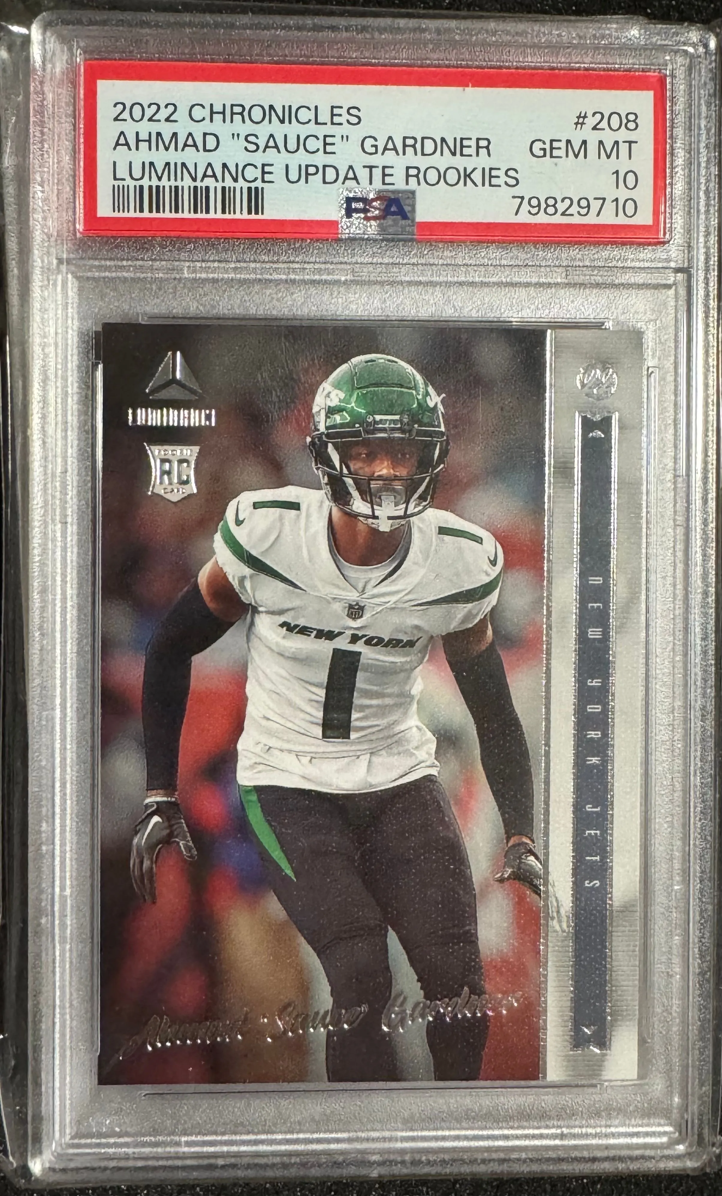 Product image for Ahmad Sauce Gardner 208 PSA 10