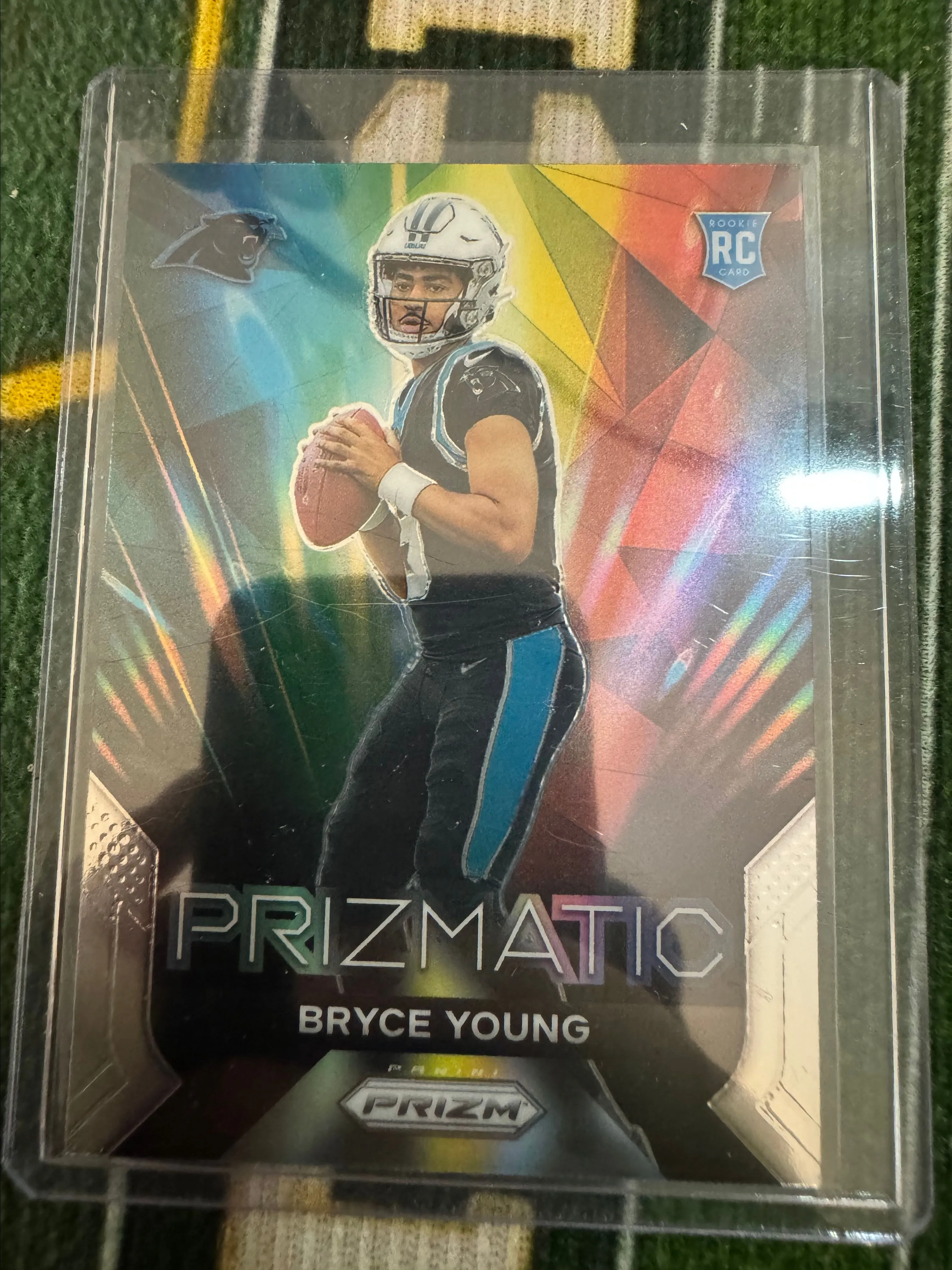 Product image for Bryce Young Rookie Prizmatic Panini Prizm