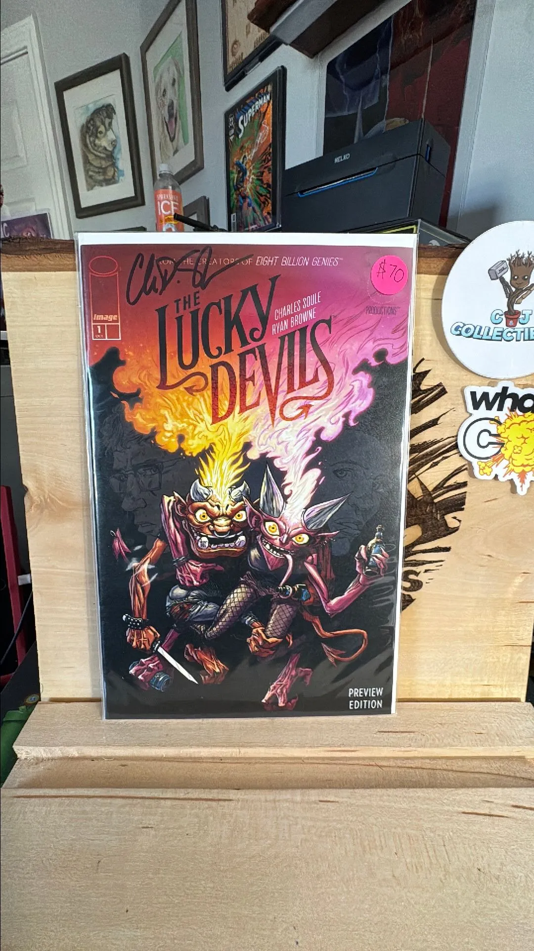Product image for Lucky Devils - Preview #1 (Ryan Browne NYCC Preview Edition (Ltd. 1000), FMV $70💰🤑