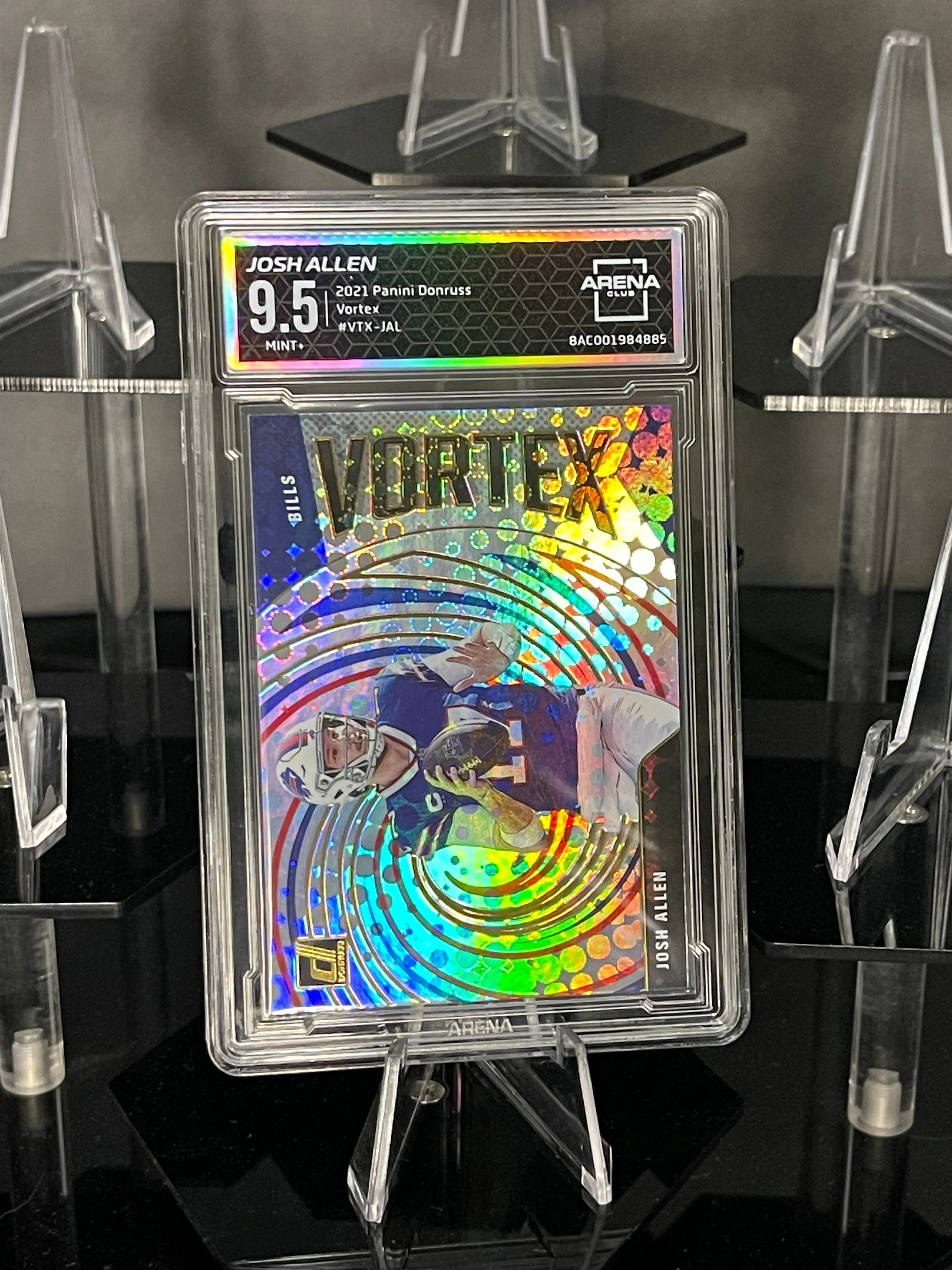 Product image for 2021 Panini Donruss Josh Allen Vortex Insert